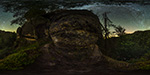 Affensteine Zerborstener Turm 2 Astrofotografie