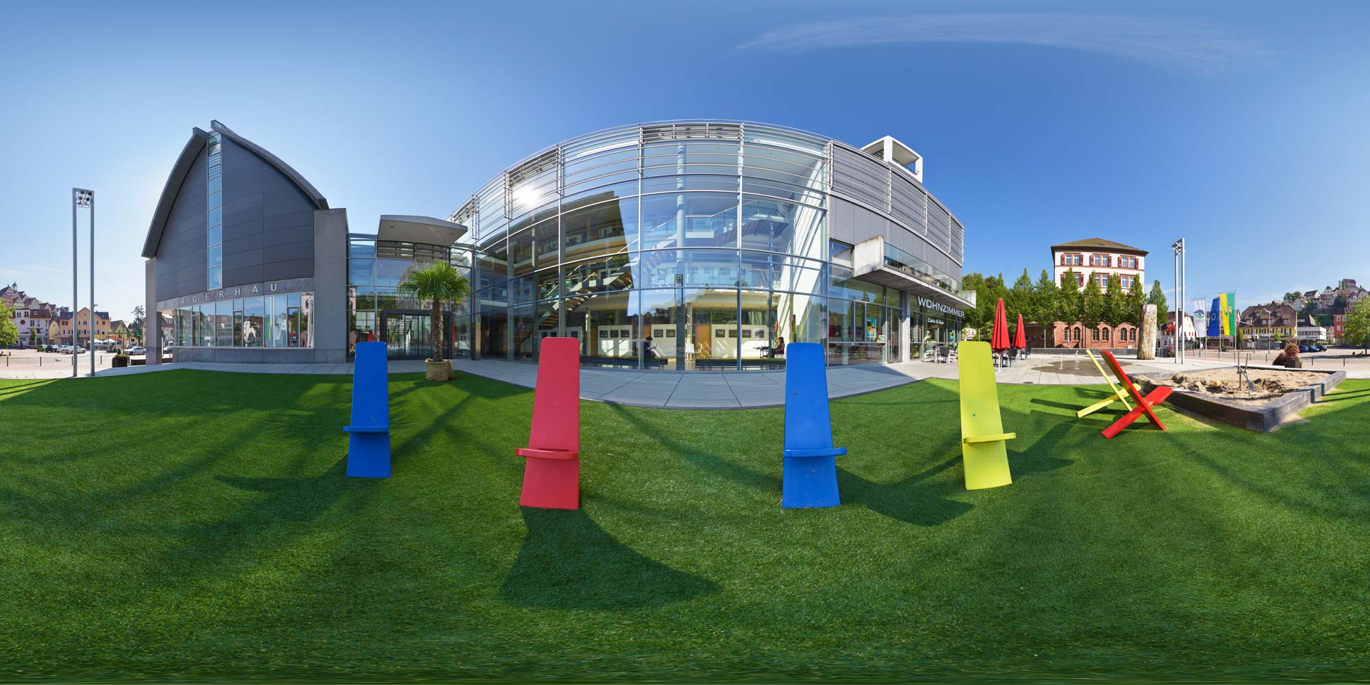 Panorama  Altensteig - Bürgerhaus