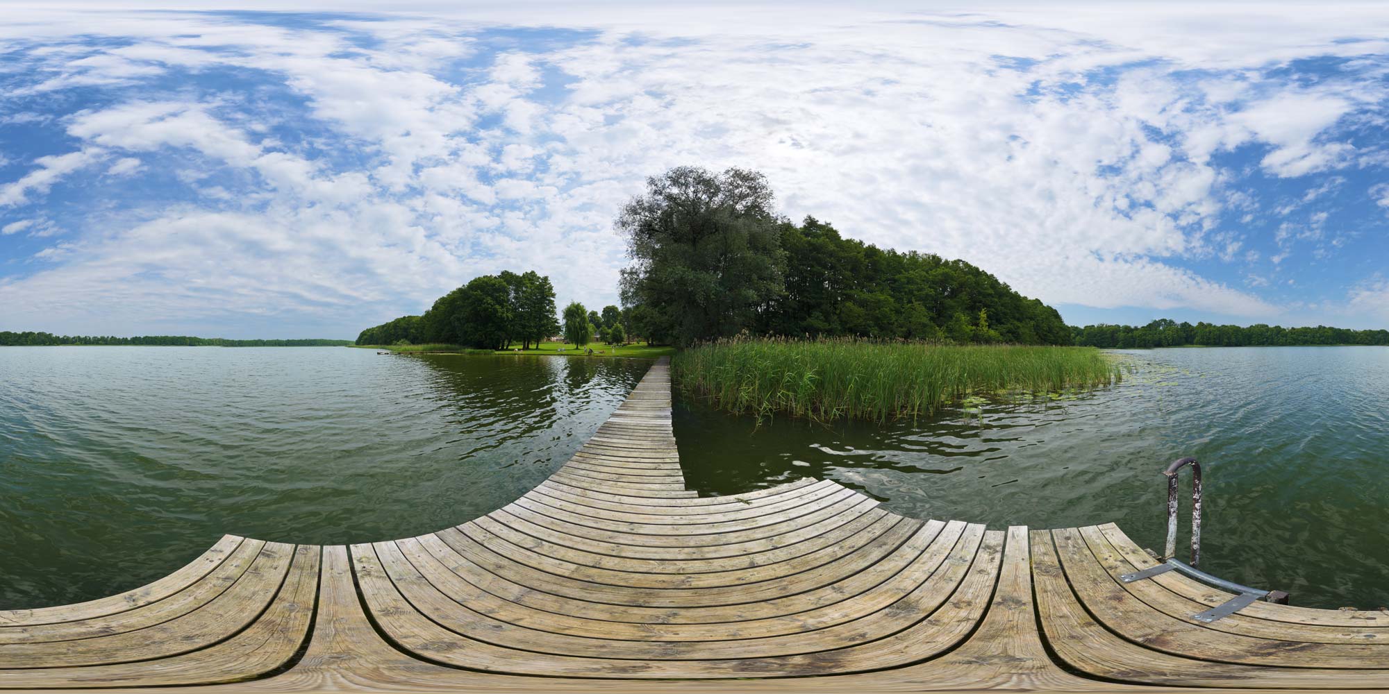 Panorama  Altfriedland - See