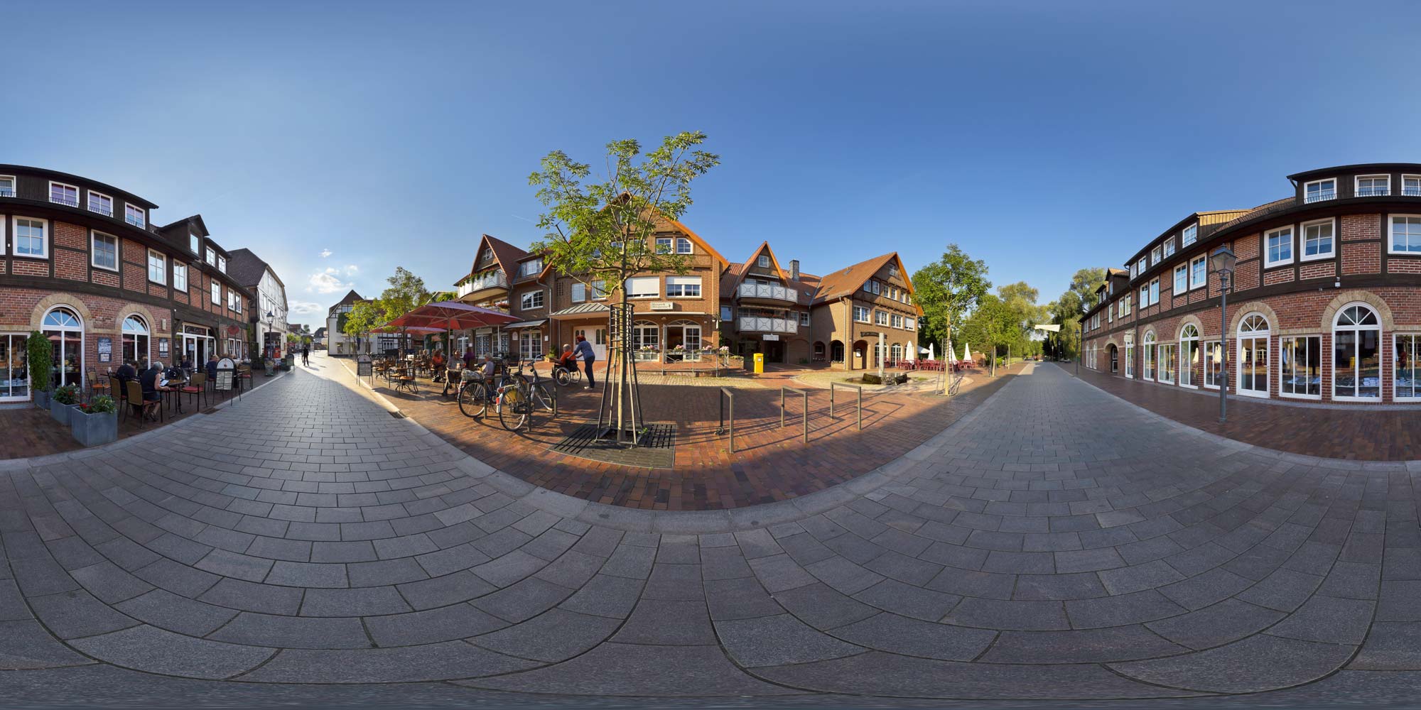 Panorama  Bad Bevensen - Brückenstraße