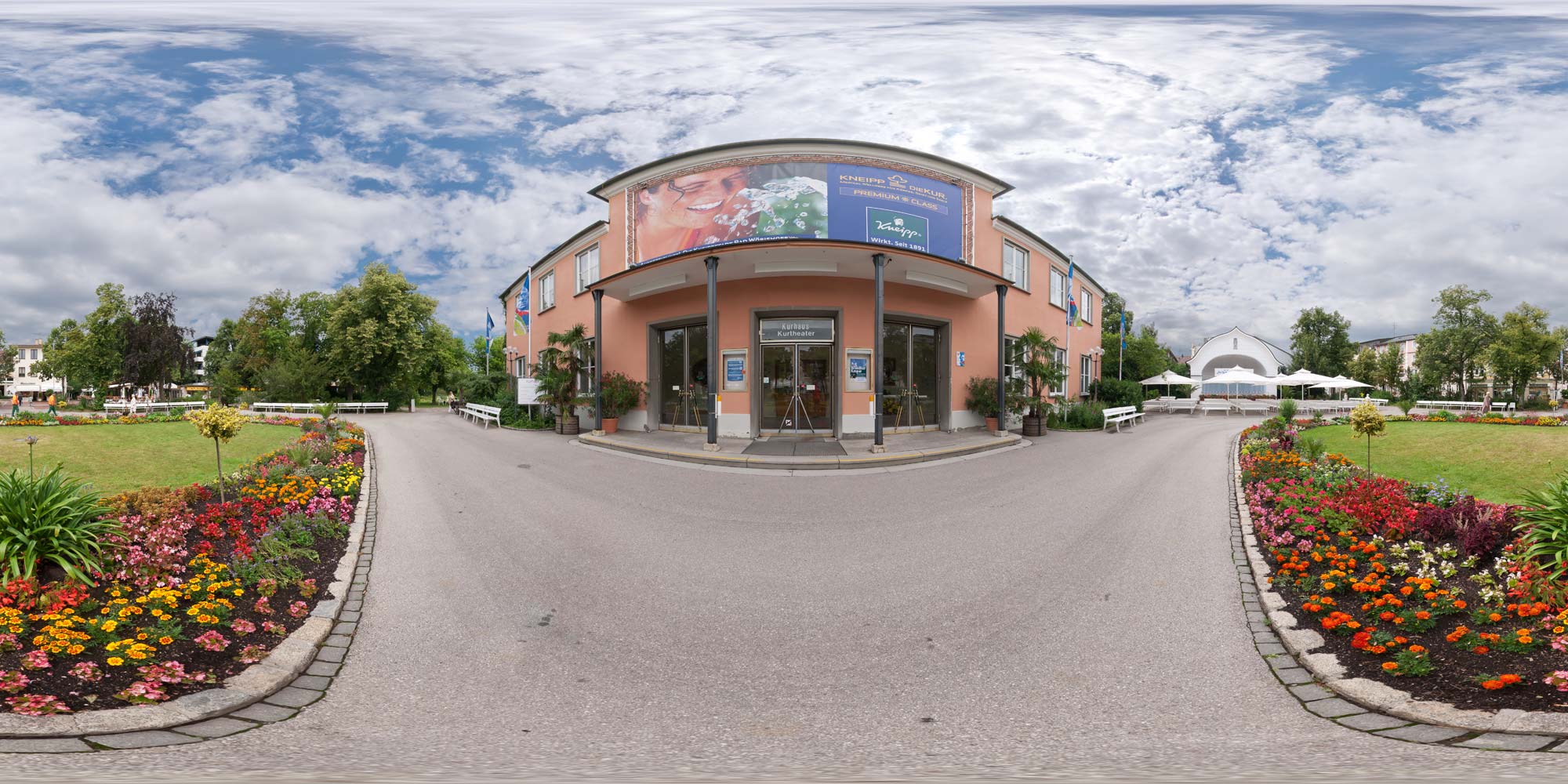Panorama  Bad Wörishofen - Kurtheater