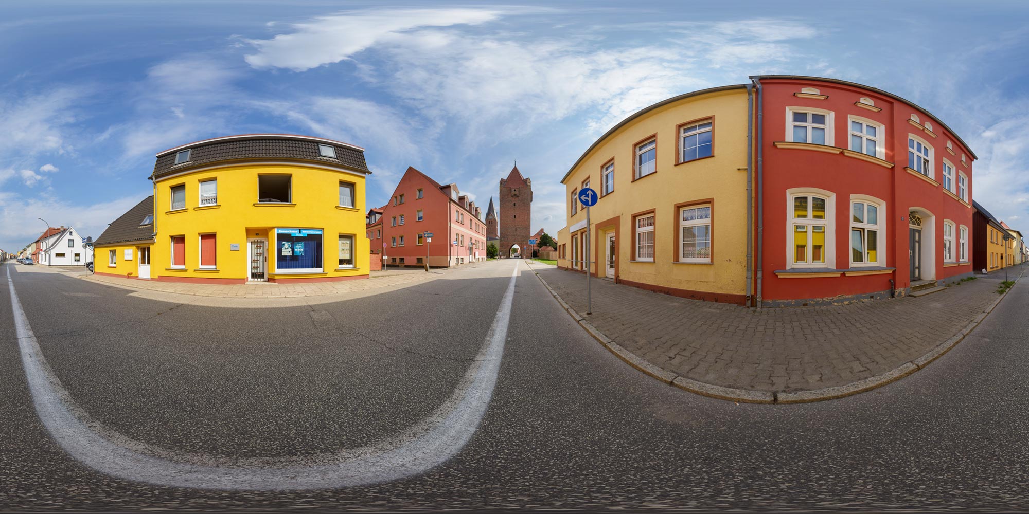 Panorama  Barth - Dammtor