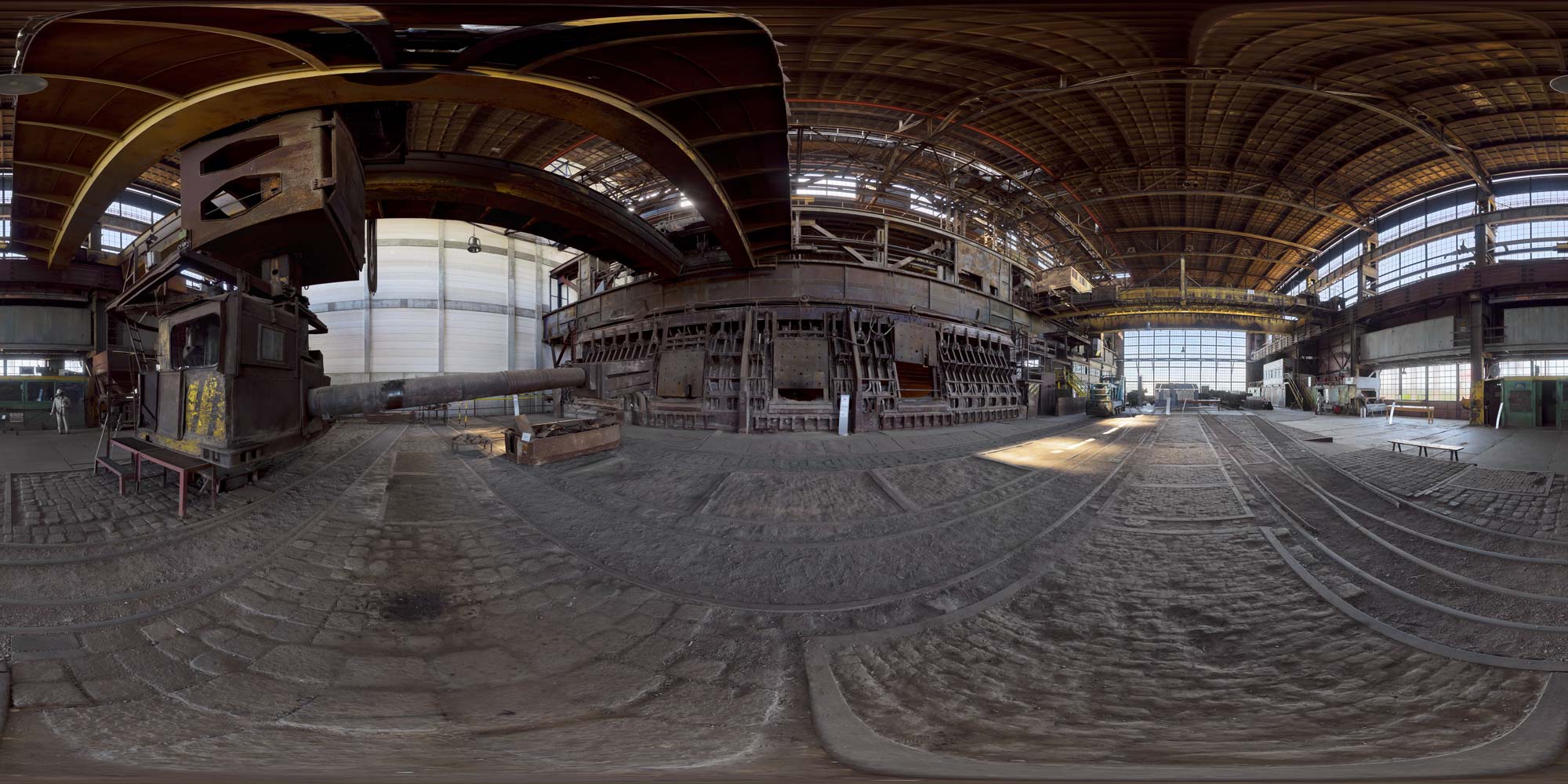 Panorama  Brandenburg an der Havel - Industriemuseum - Oberofen