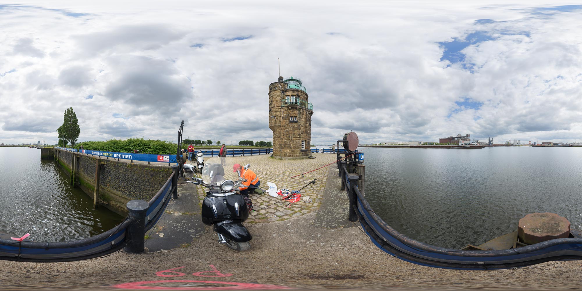 Panorama Bremen Molenturm - Nordansicht