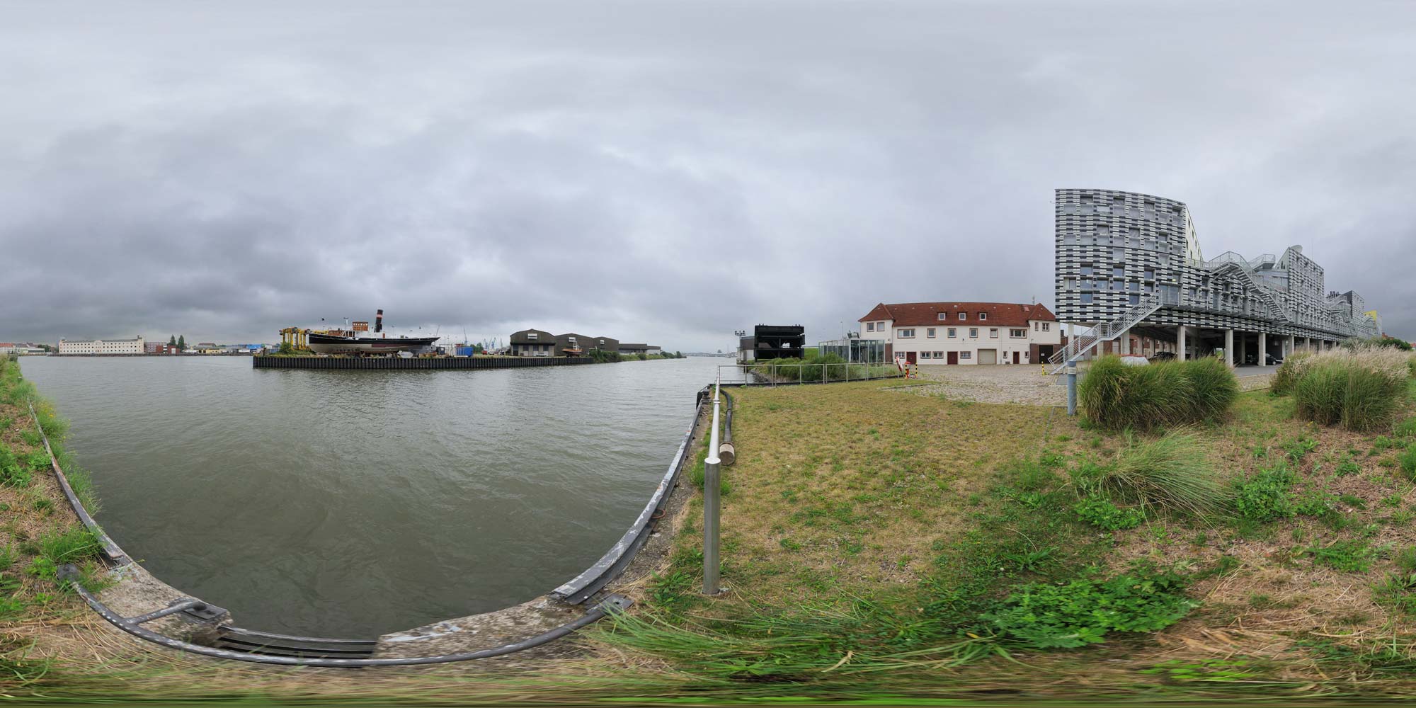 Panorama  Bremerhaven - Wegener-Institut