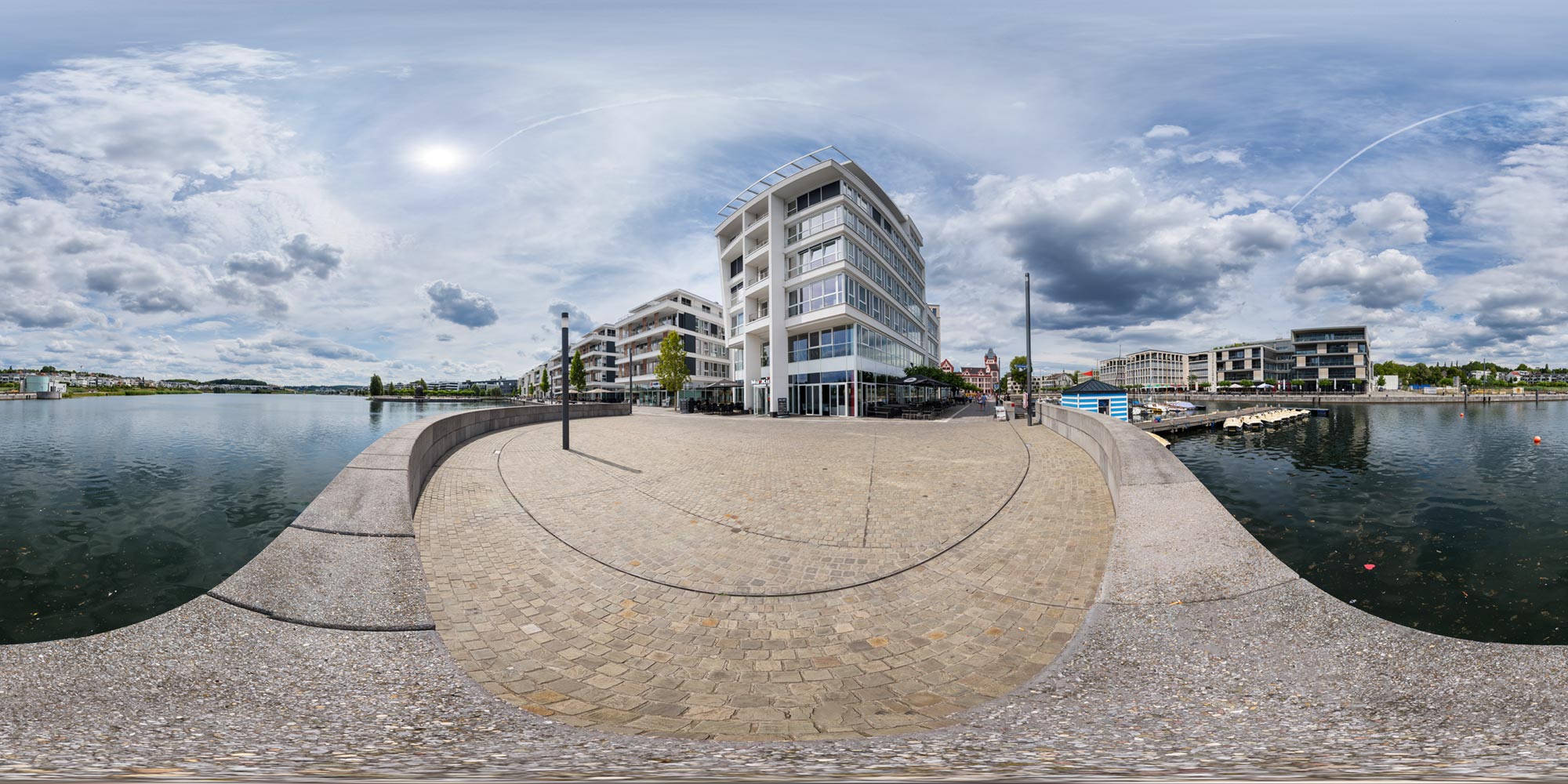Panorama  Dortmund - Hörde - Am Kai