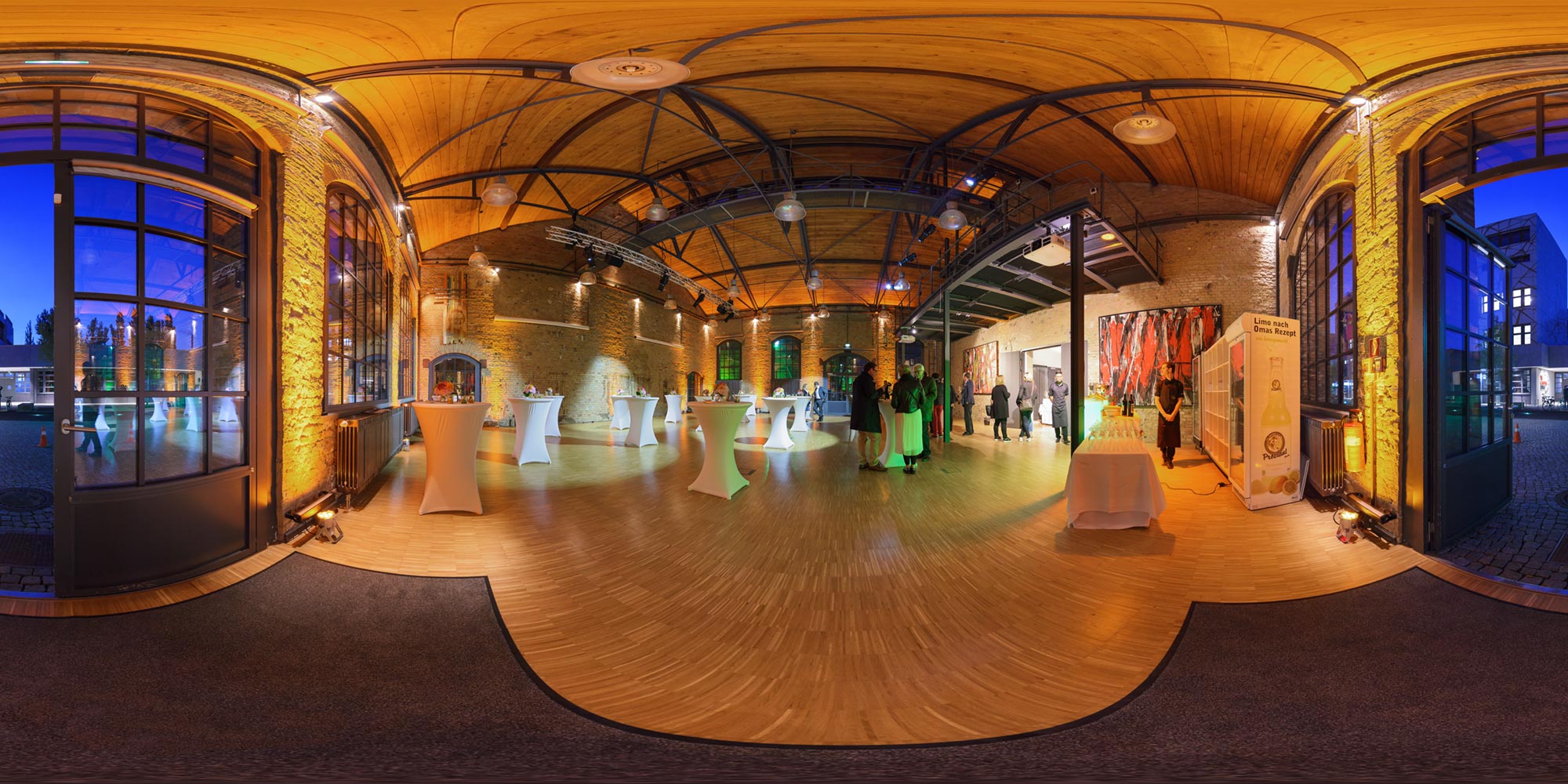 Panorama Berlin Gasometer Schöneberg - Saal Wasserturm