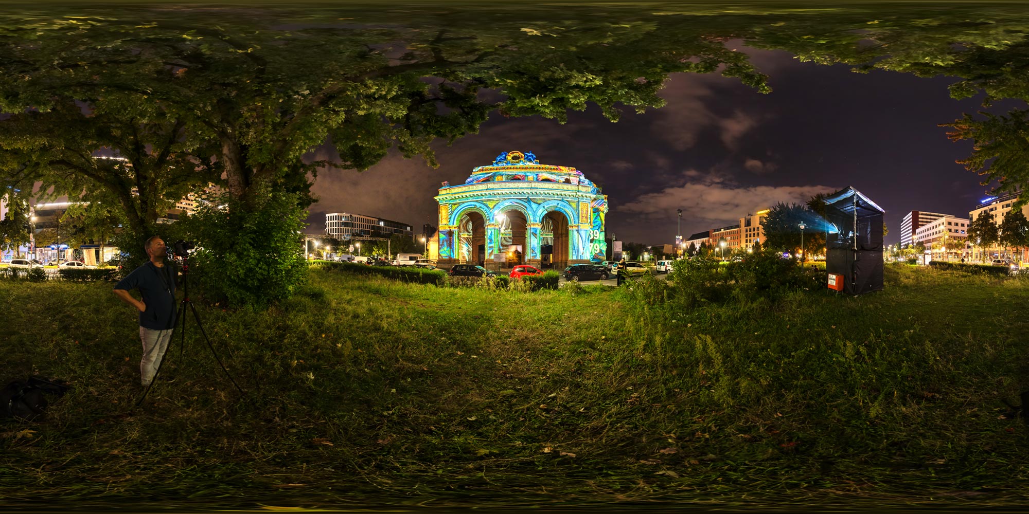 Panorama Berlin Festival of Lights - fol-2022 Anhalter-Bahnhof