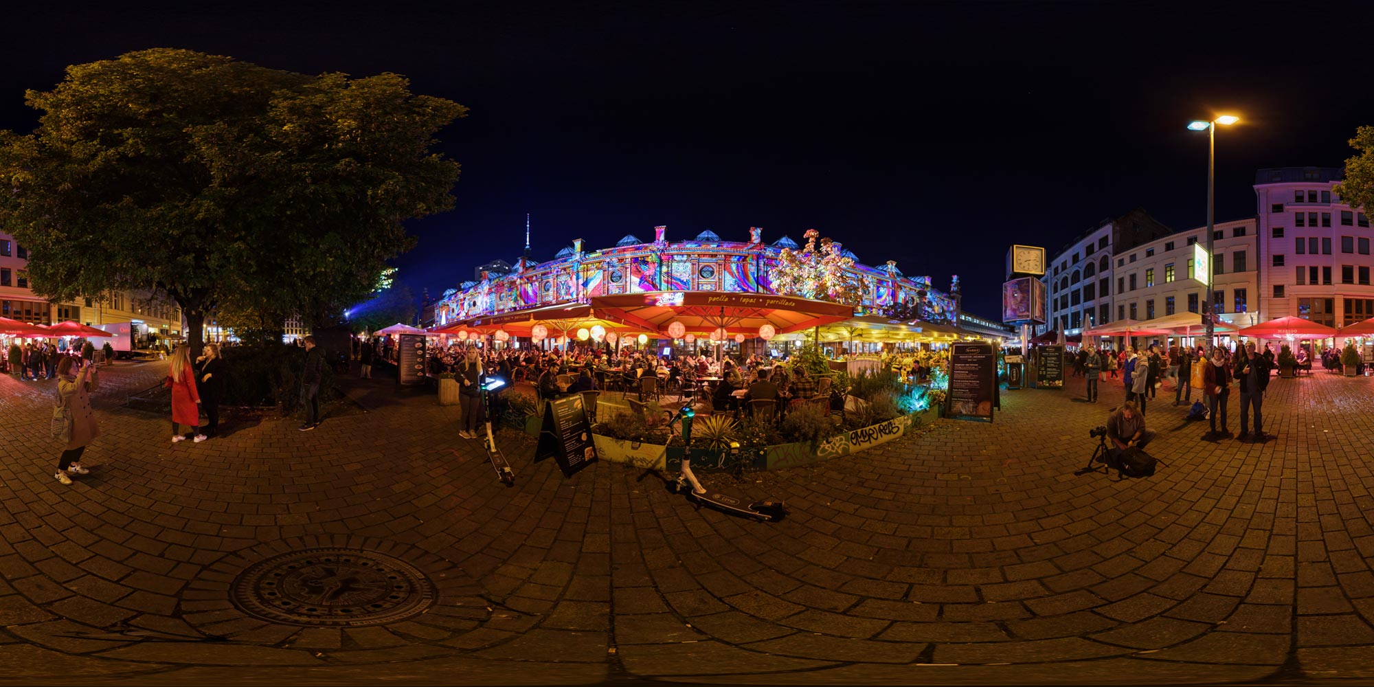 Panorama Berlin Festival of Lights - FOL 2019 Hackescher Markt