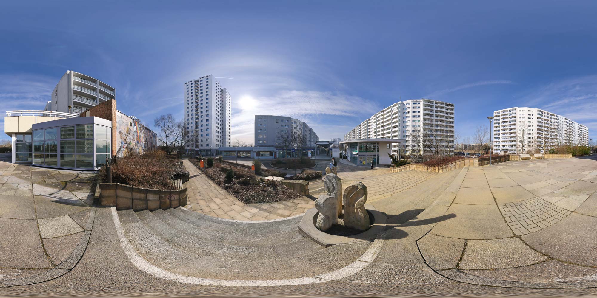 Panorama Berlin Marzahn - Franz-Stenzer Straße