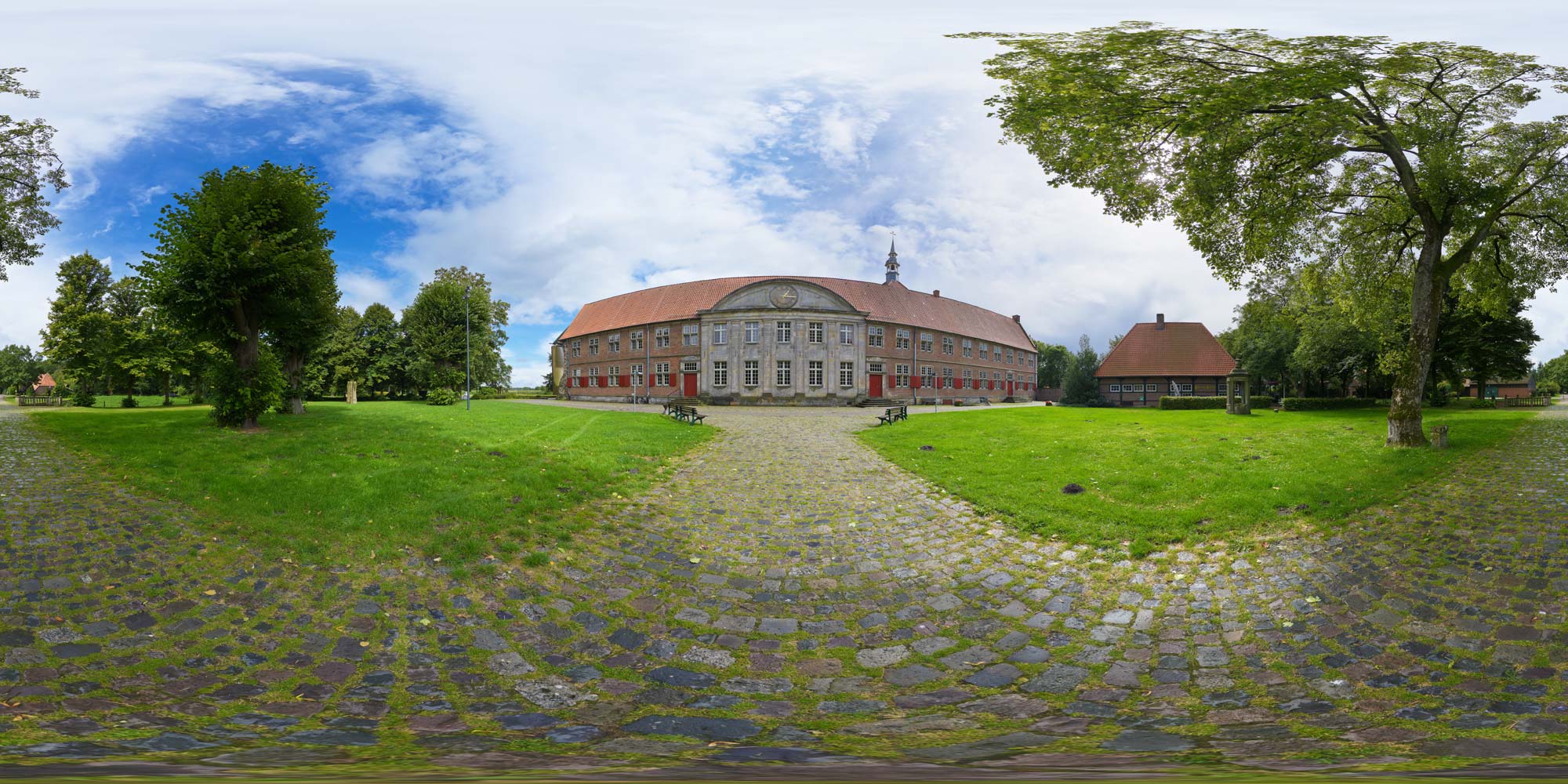 Panorama  Kloster Frenswegen - Front