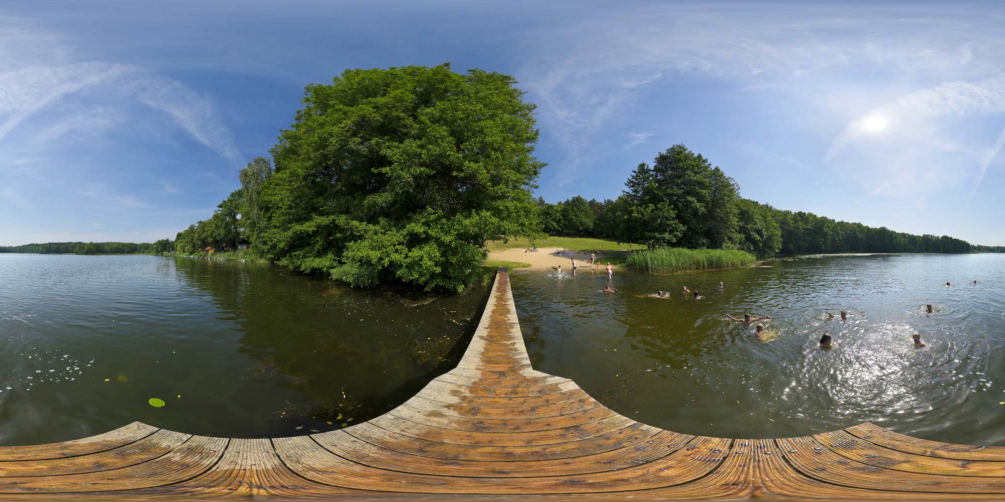 Panorama Brandenburg Südost - Garziner See