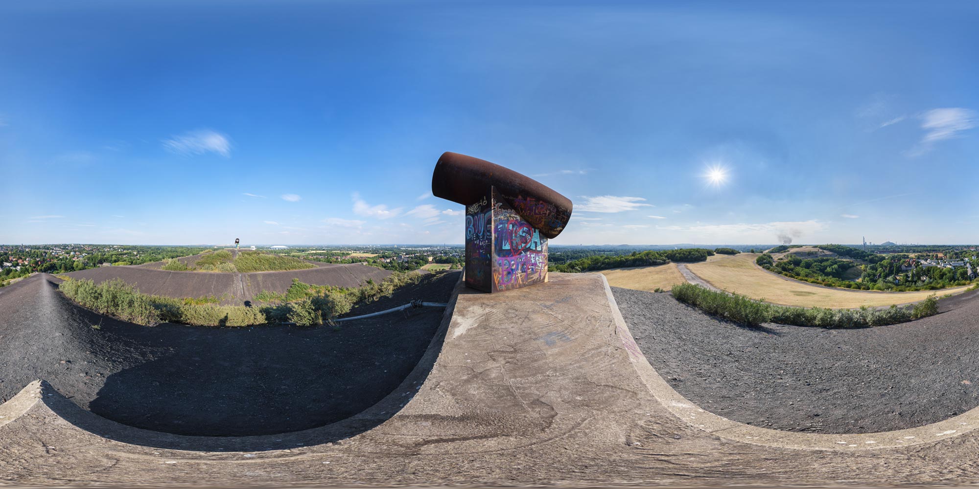 Panorama  Rungenberghalde - Nachtzeichen West