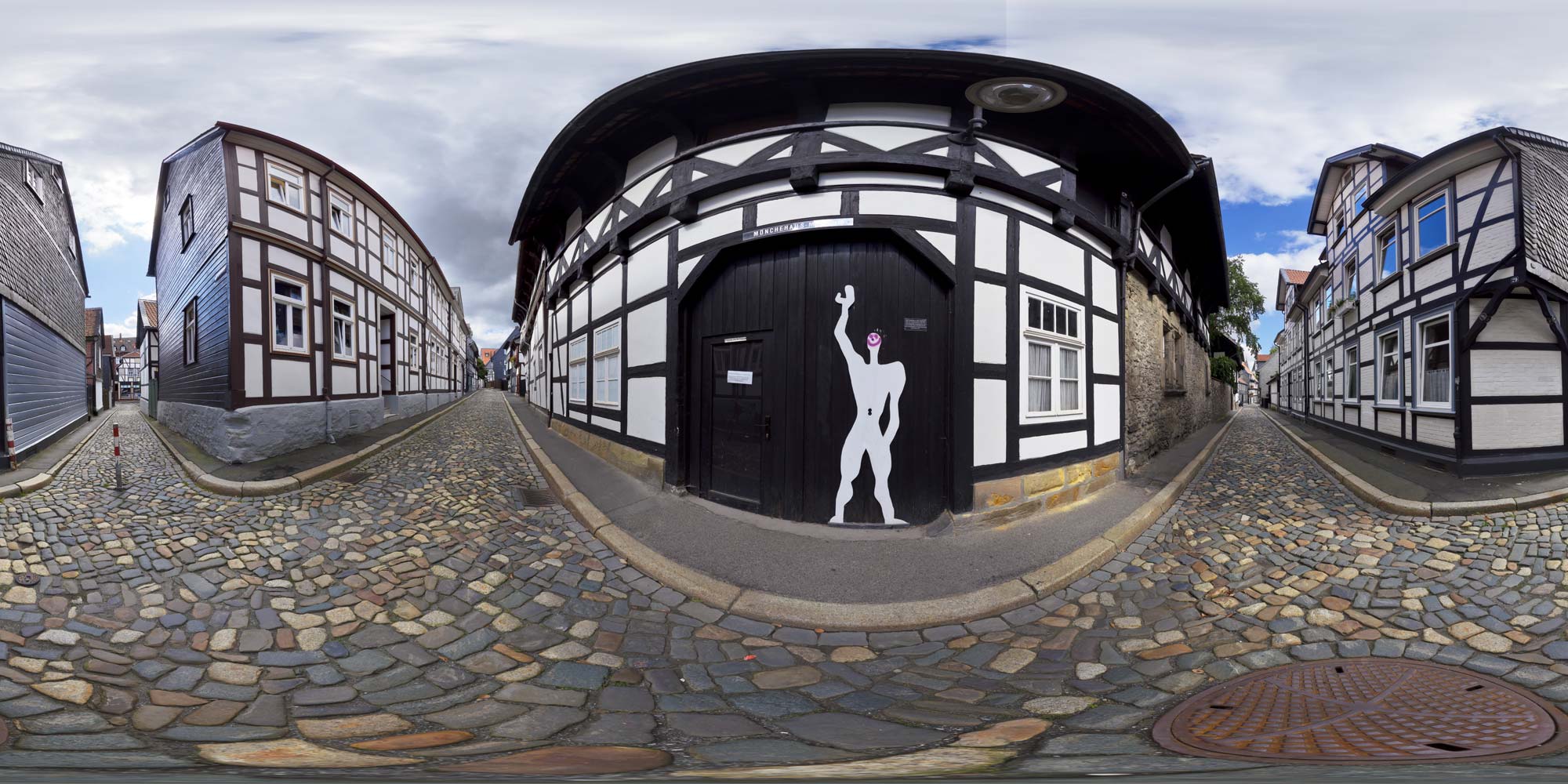 Panorama  Goslar - Mönchehaus