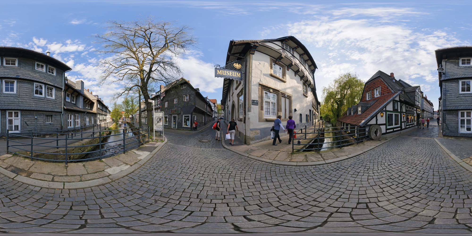 Panorama  Goslar - Wörthstraße