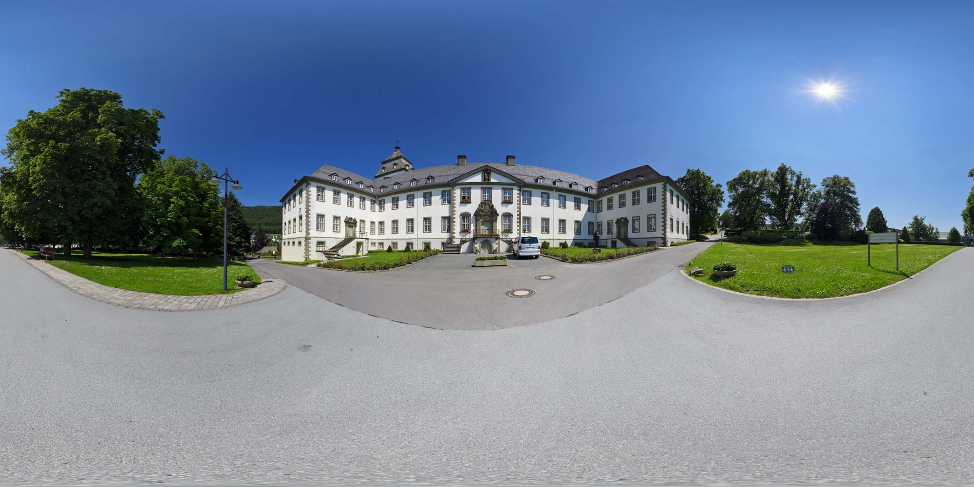 Panorama  Kloster Gräfschaft - Hof