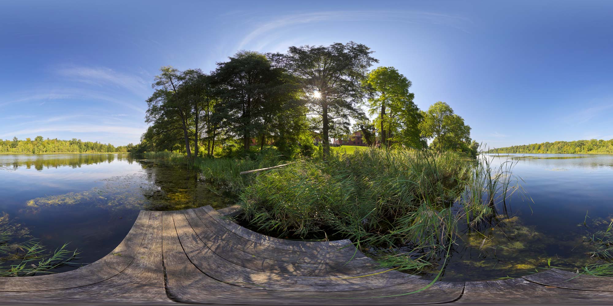 Panorama  Groß Behnitz - See