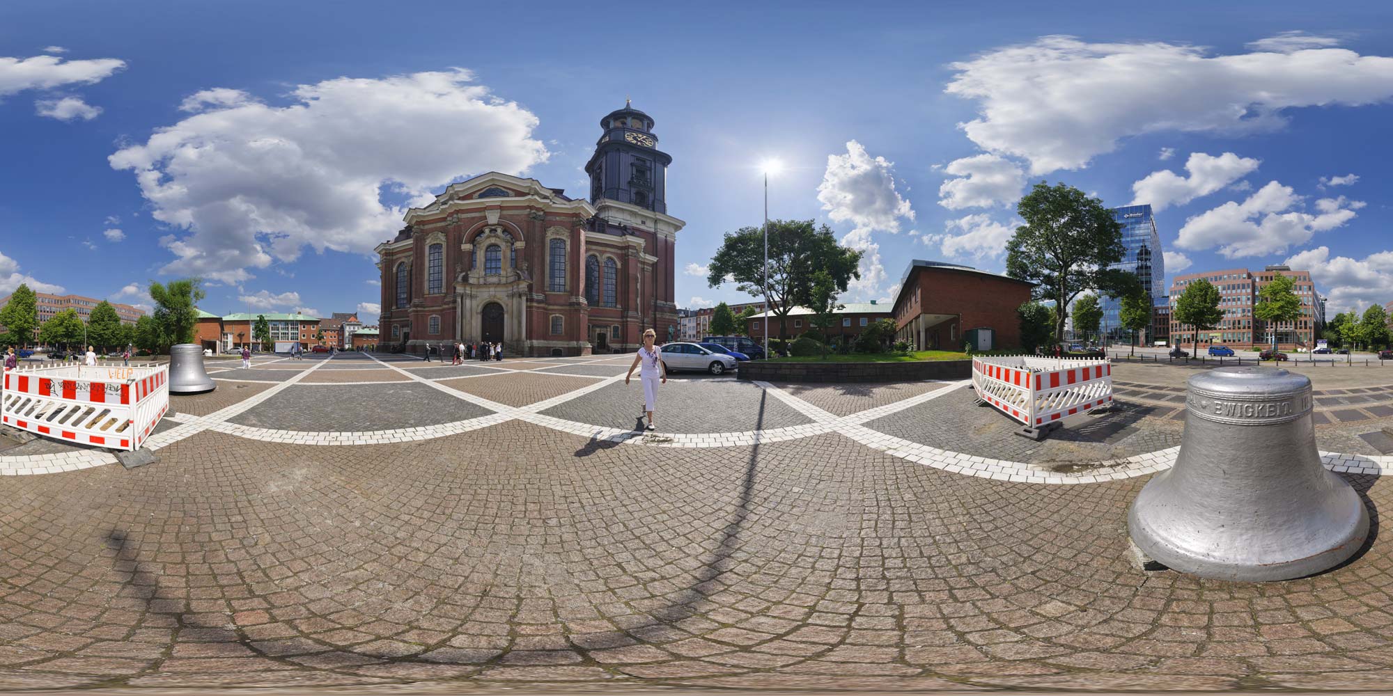 Panorama Hamburg Innenstadt - Michel