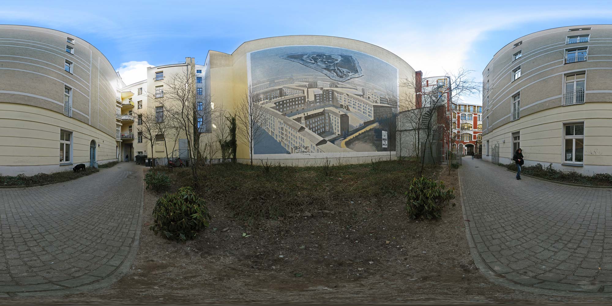Panorama Berlin Berliner Höfe - Hauptstraße 8