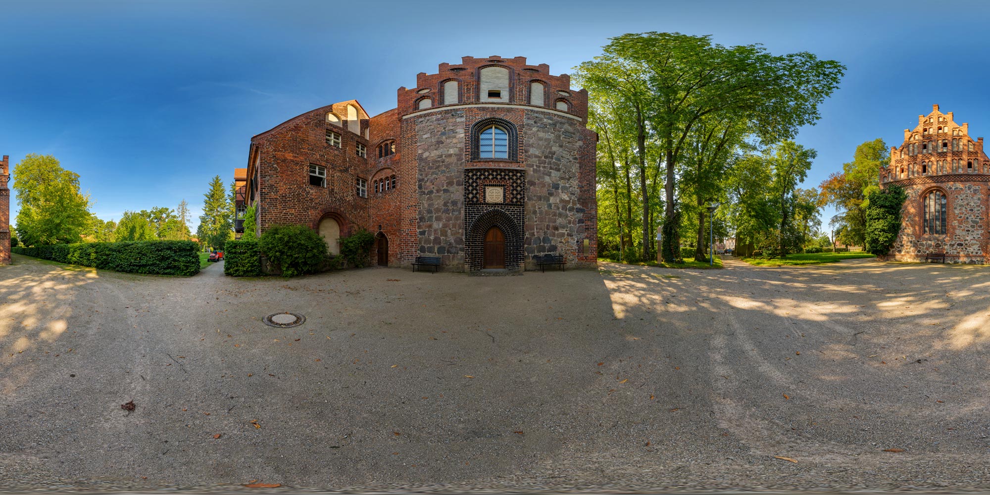 Panorama  Kloster Heiligengrabe - Eingang