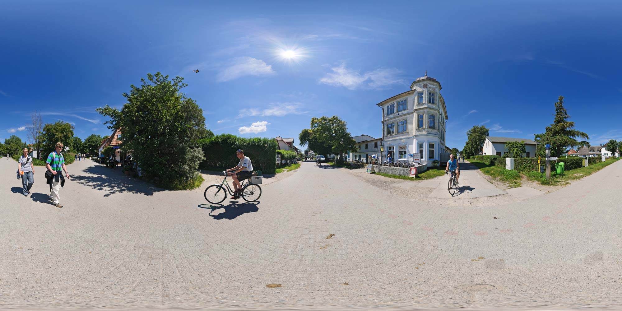 Panorama  Hiddensee - Vitte - Norderende