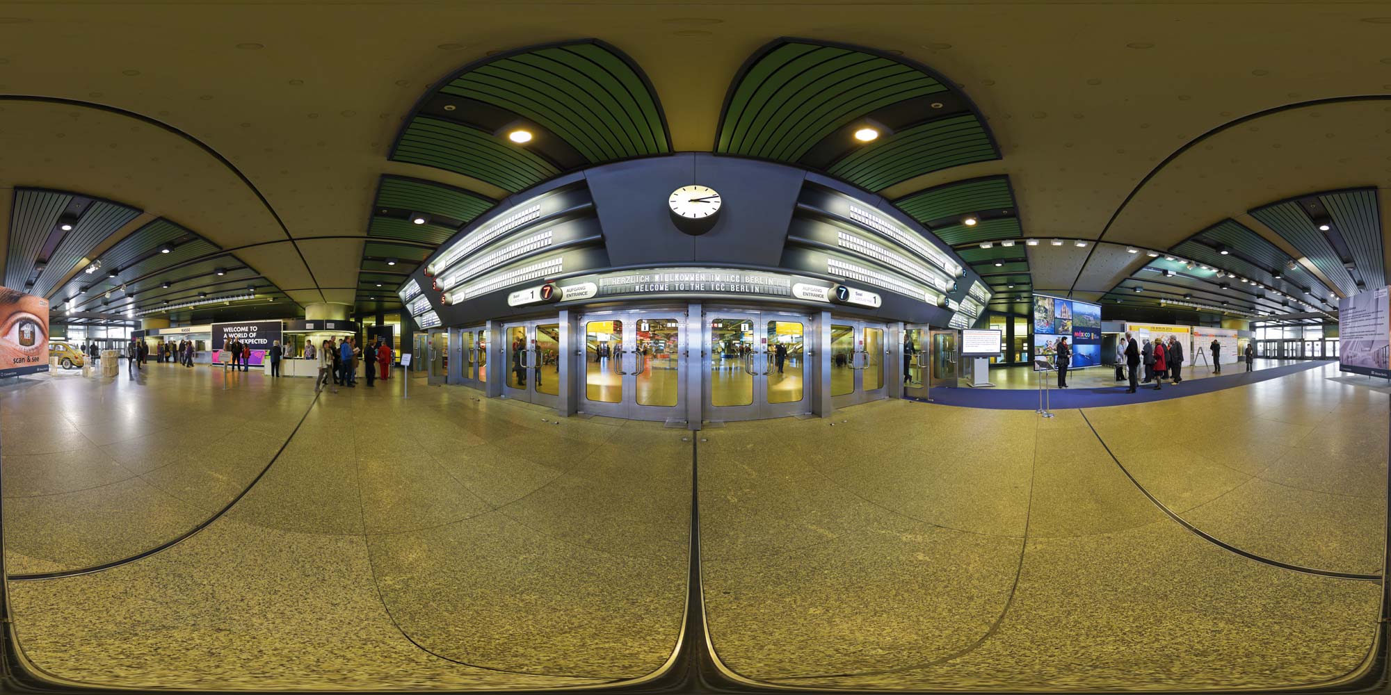 Panorama Berlin ICC - 2014 - Eingang Kantstraße