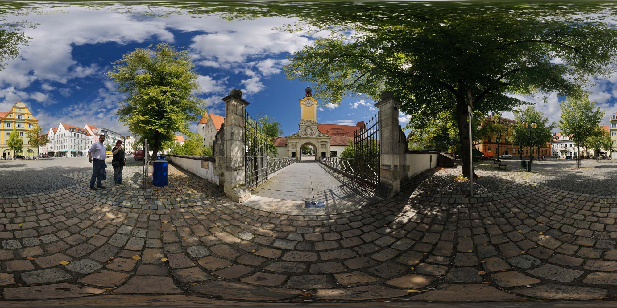 Panorama  Ingolstadt - Paradeplatz