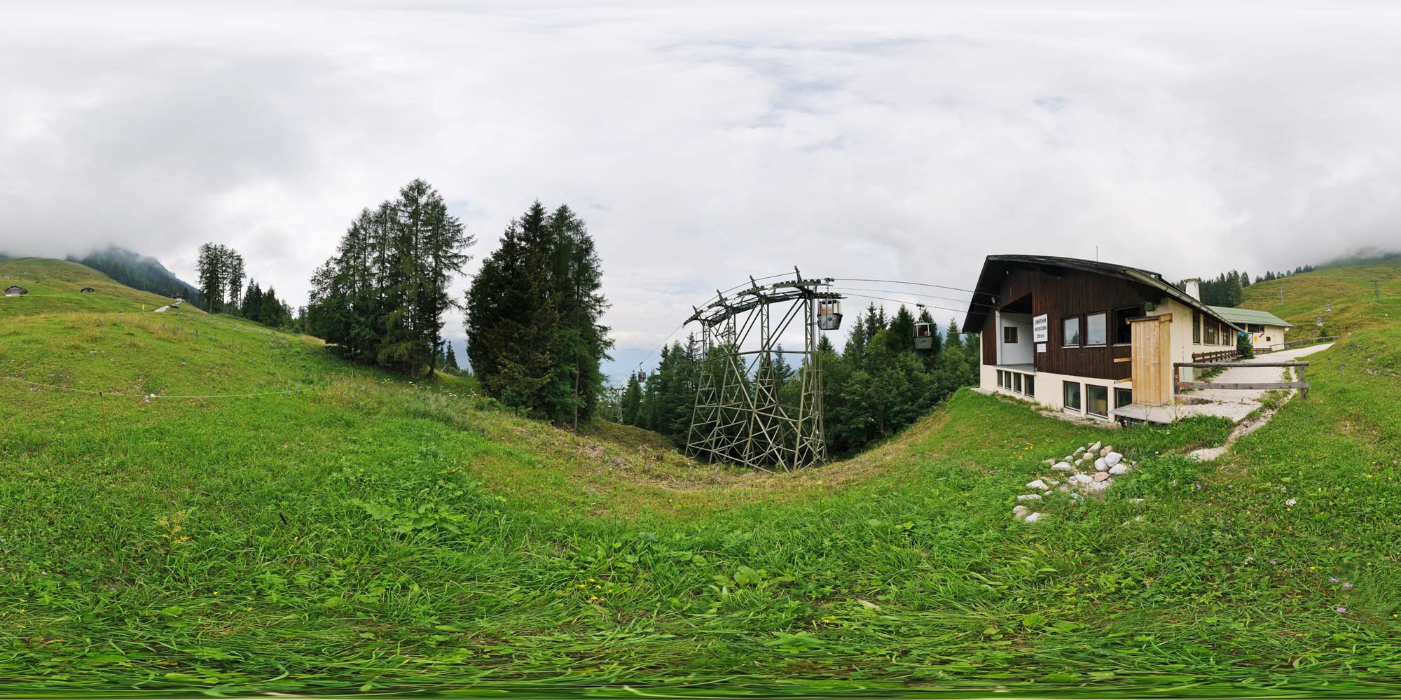 Panorama  Jenner - Mittelstation