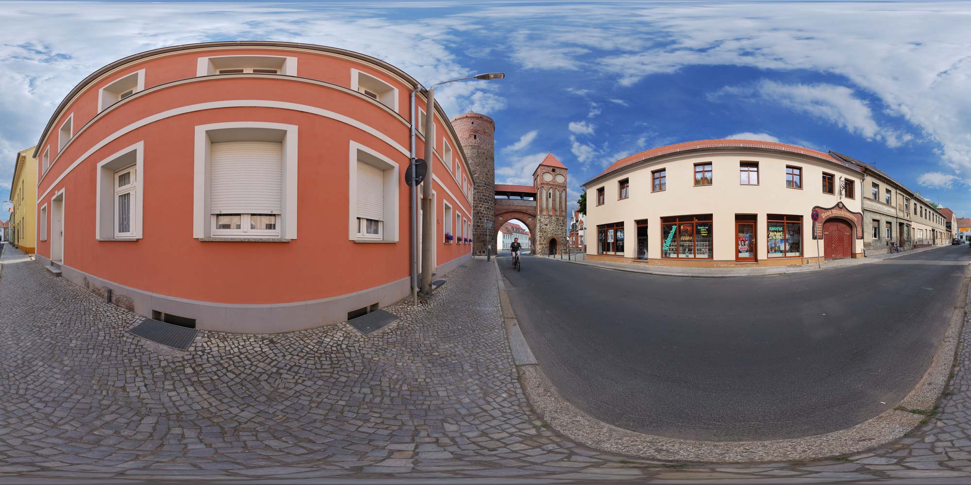 Panorama  Jüterbog - Zinnaer Tor