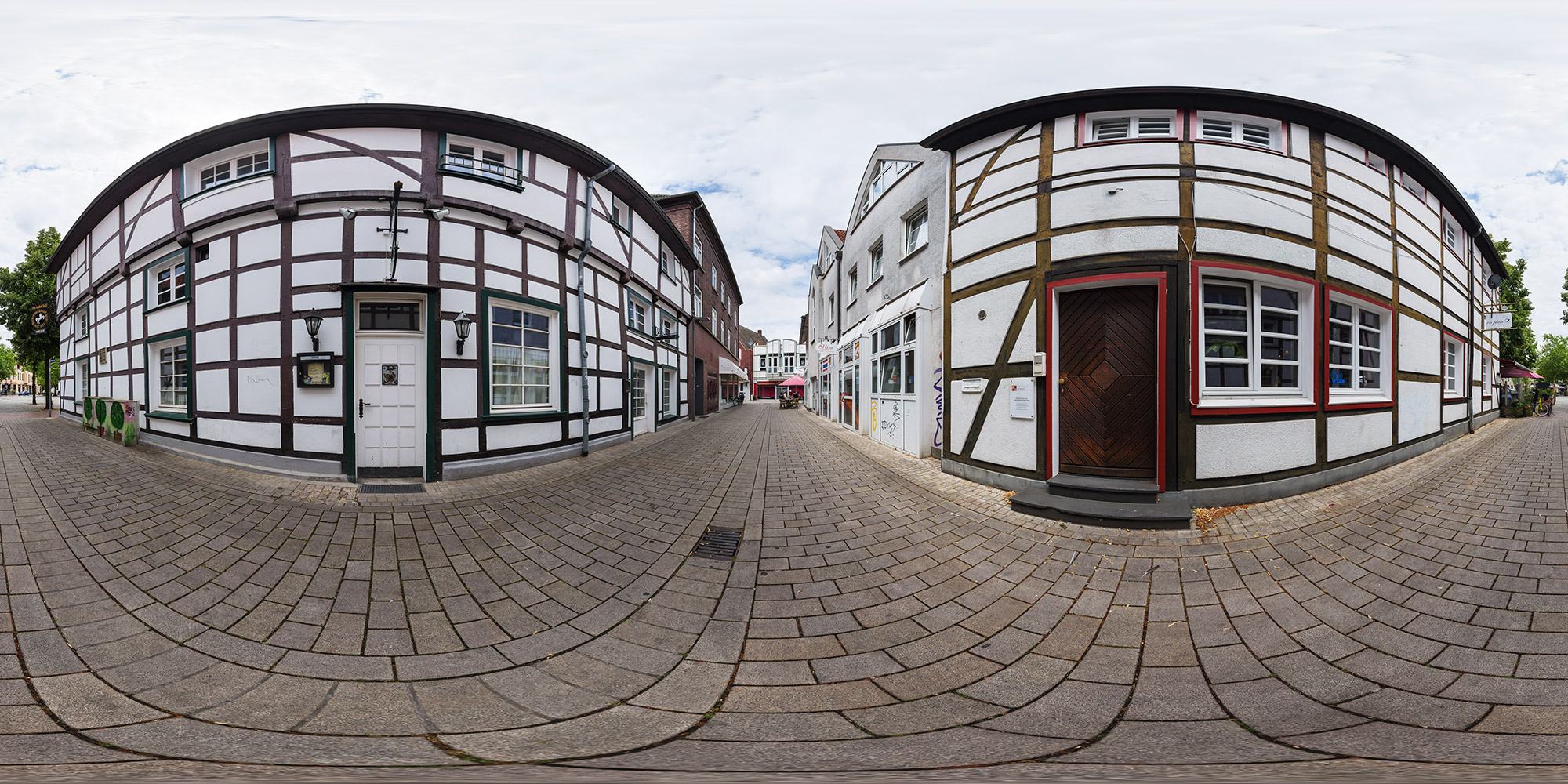 Panorama  Kamen - Weerenstraße