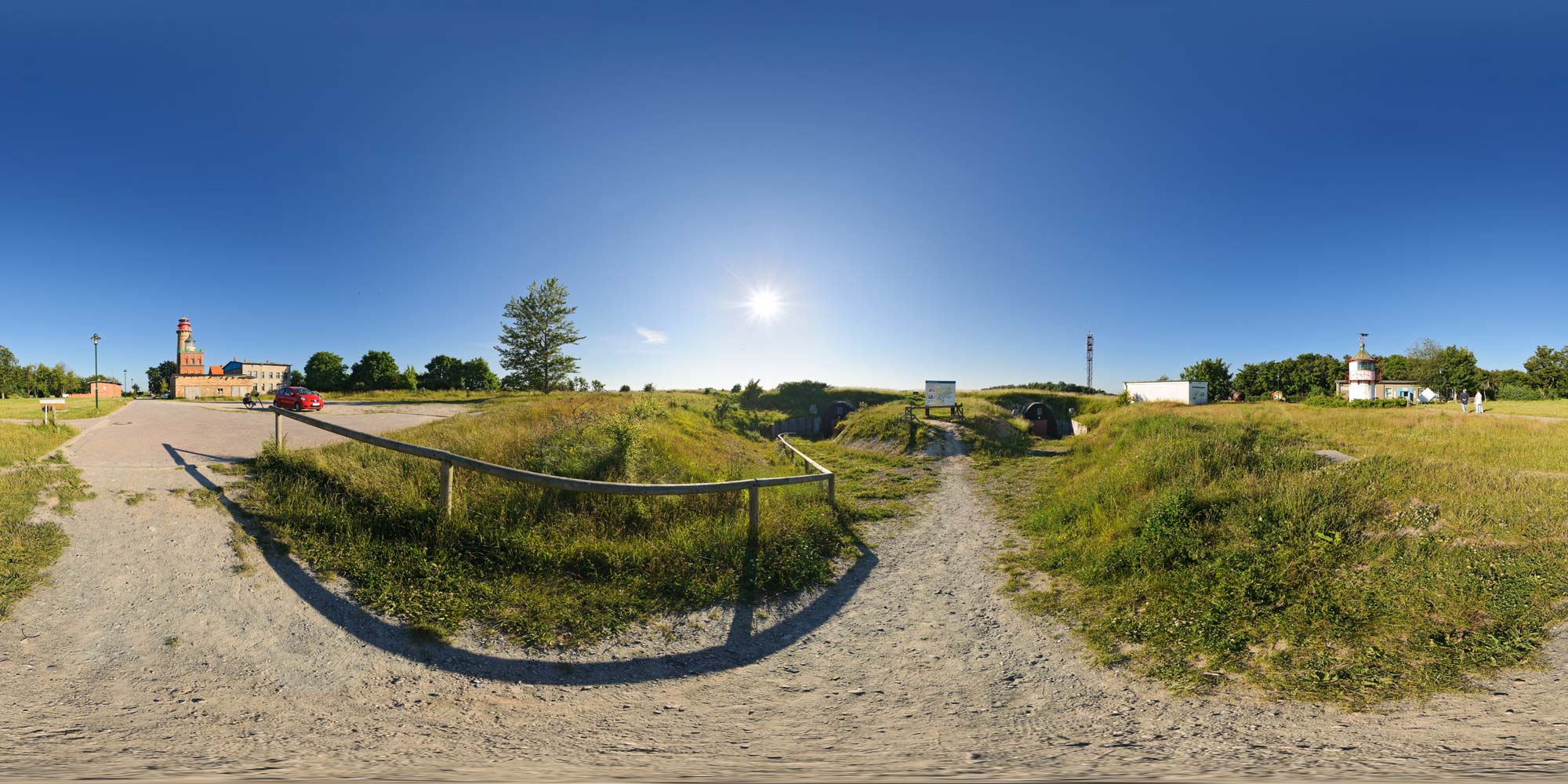 Panorama  Kap Arkona - Alte Bunker