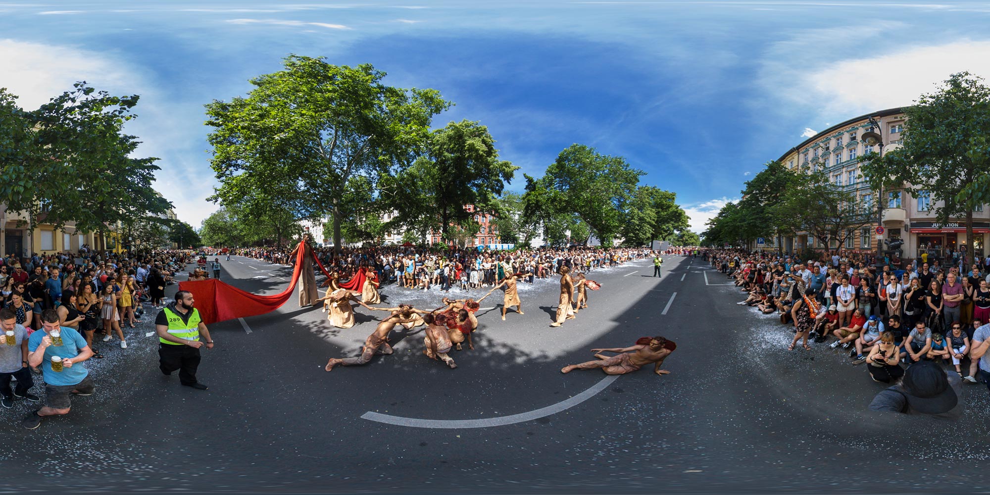 Panorama Berlin Innenstadt - Karneval der Kulturen 2019 - 1