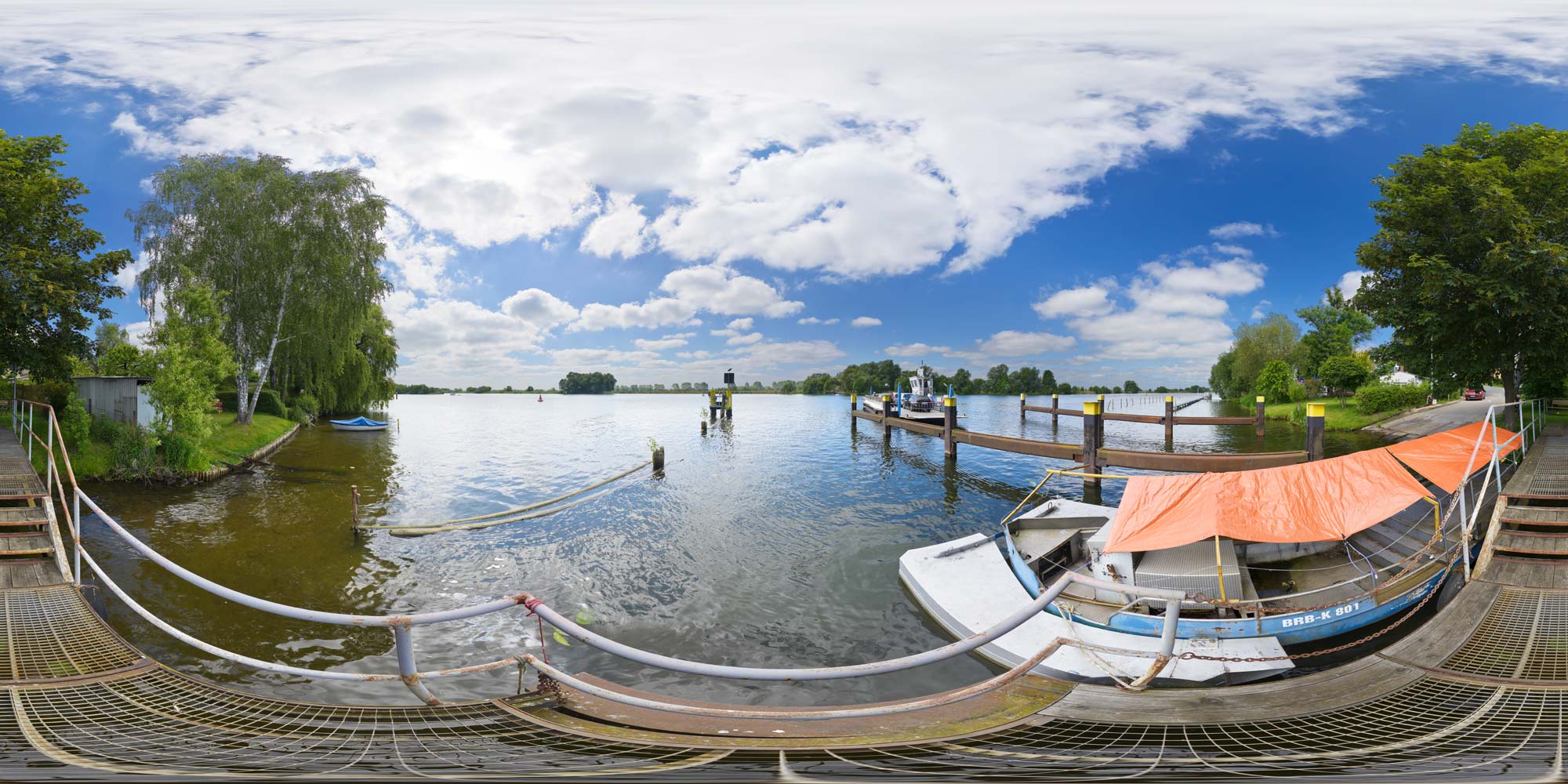 Panorama Brandenburg Nordwest - Havelfähre Ketzin