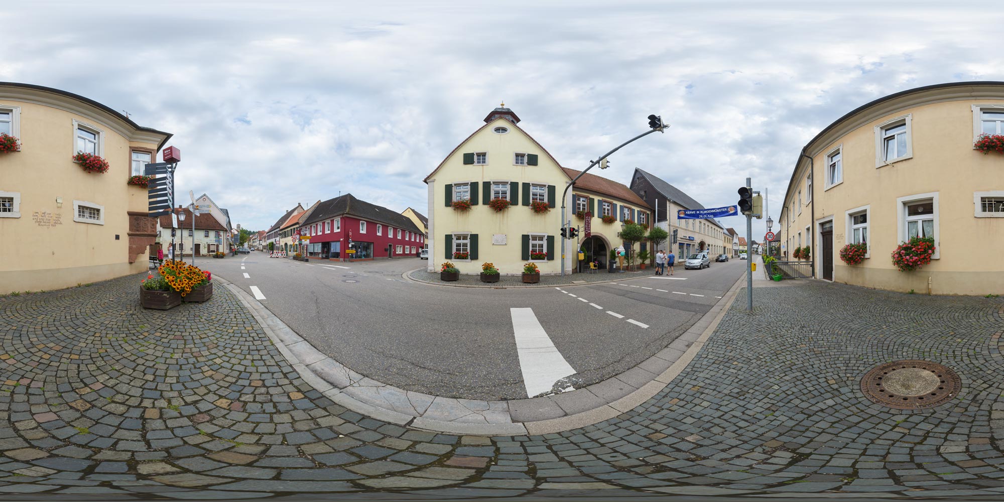 Panorama Rheinland-Pfalz Pfalz - Klingenmünster