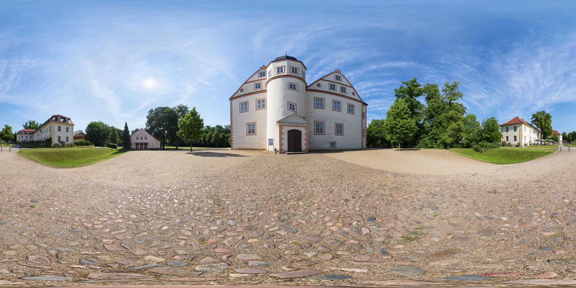 Panorama  Schloss Königs-Wusterhausen - Schloss