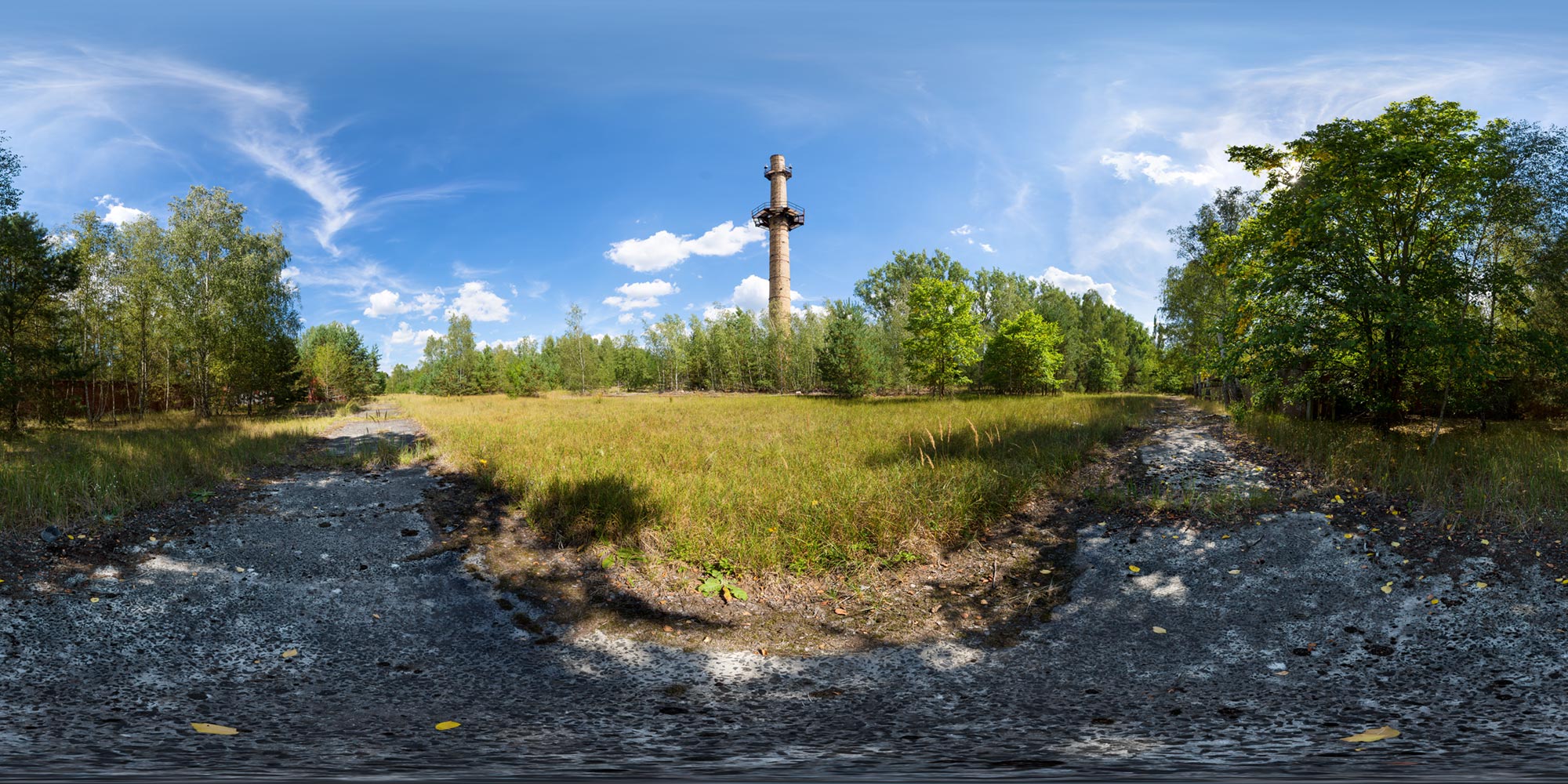 Panorama  Kummersdorf - Schornstein