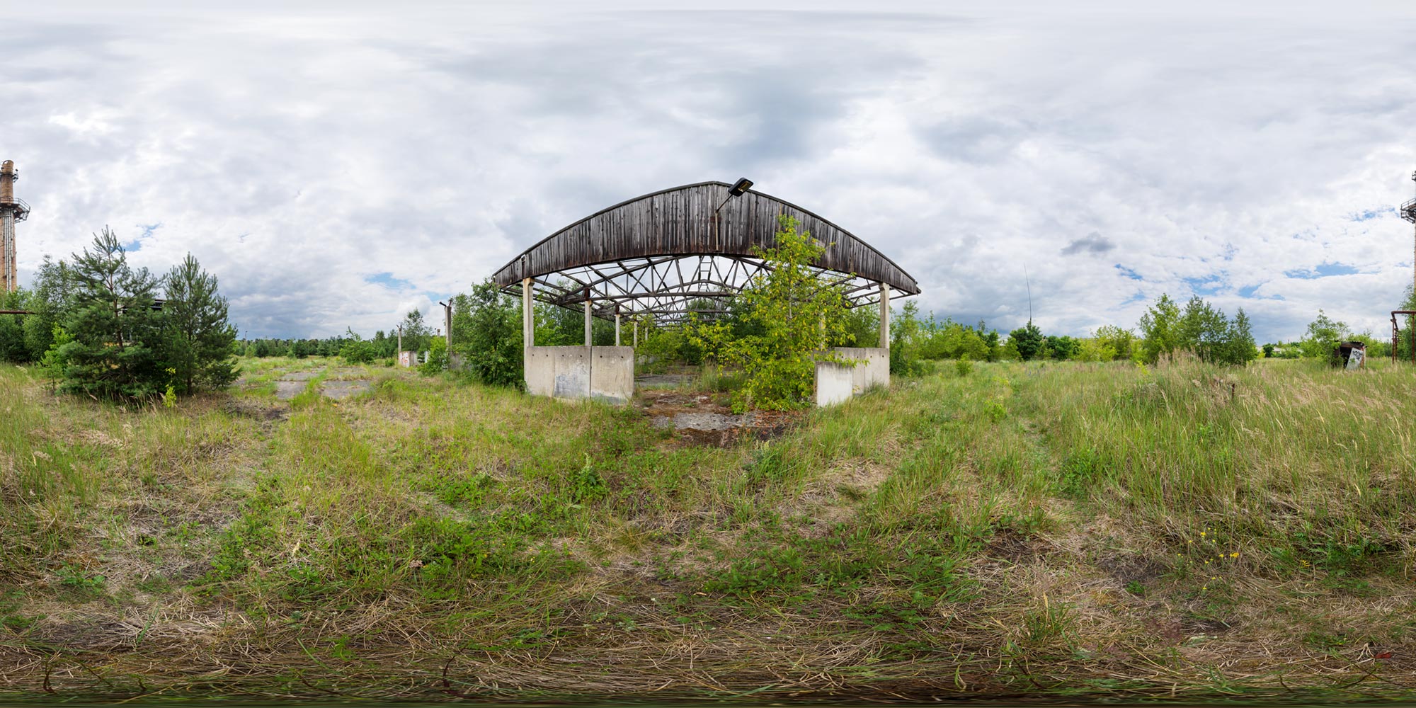 Panorama  Luckenwalde Kasernen - Halle am Heizhaus