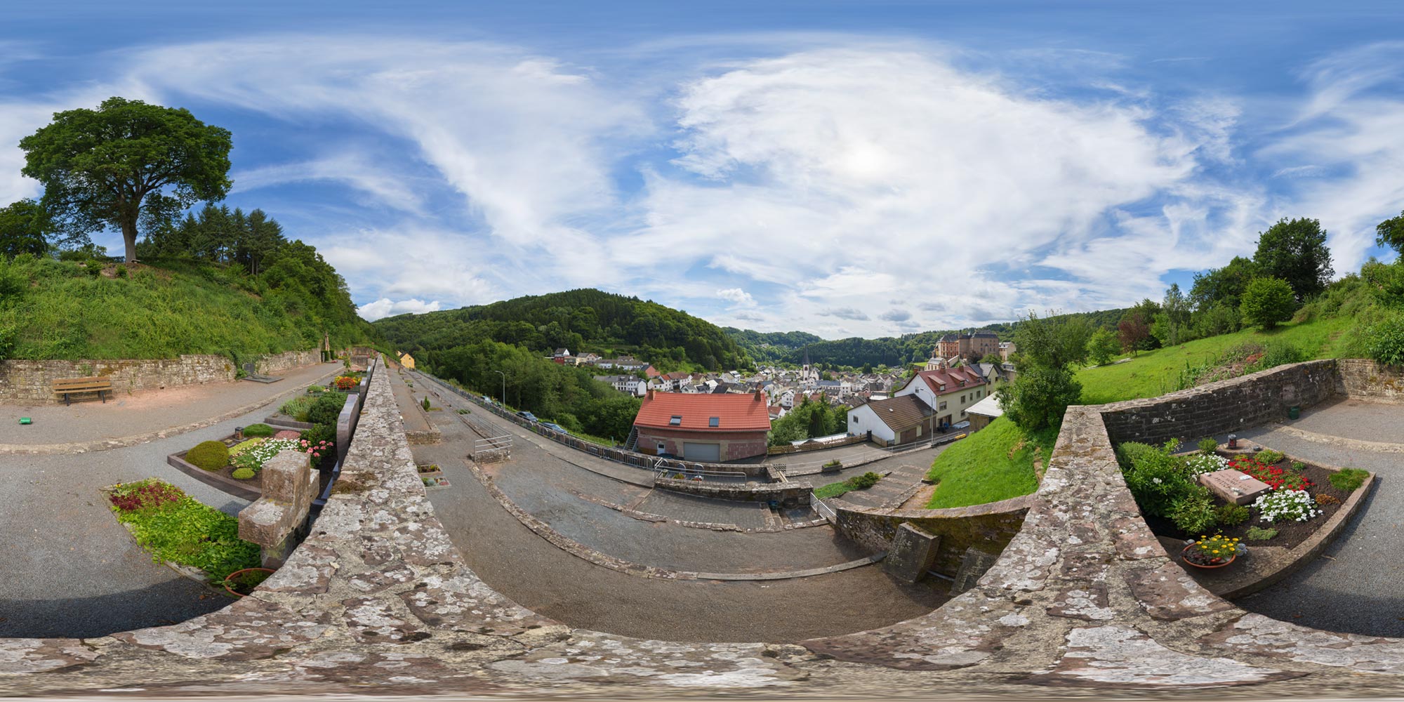 Panorama  Malberg - Aussicht