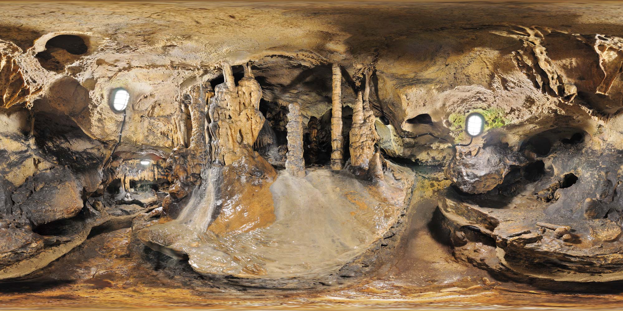 Panorama  Krottensee - Maximiliansgrotte - Schatzkästchen