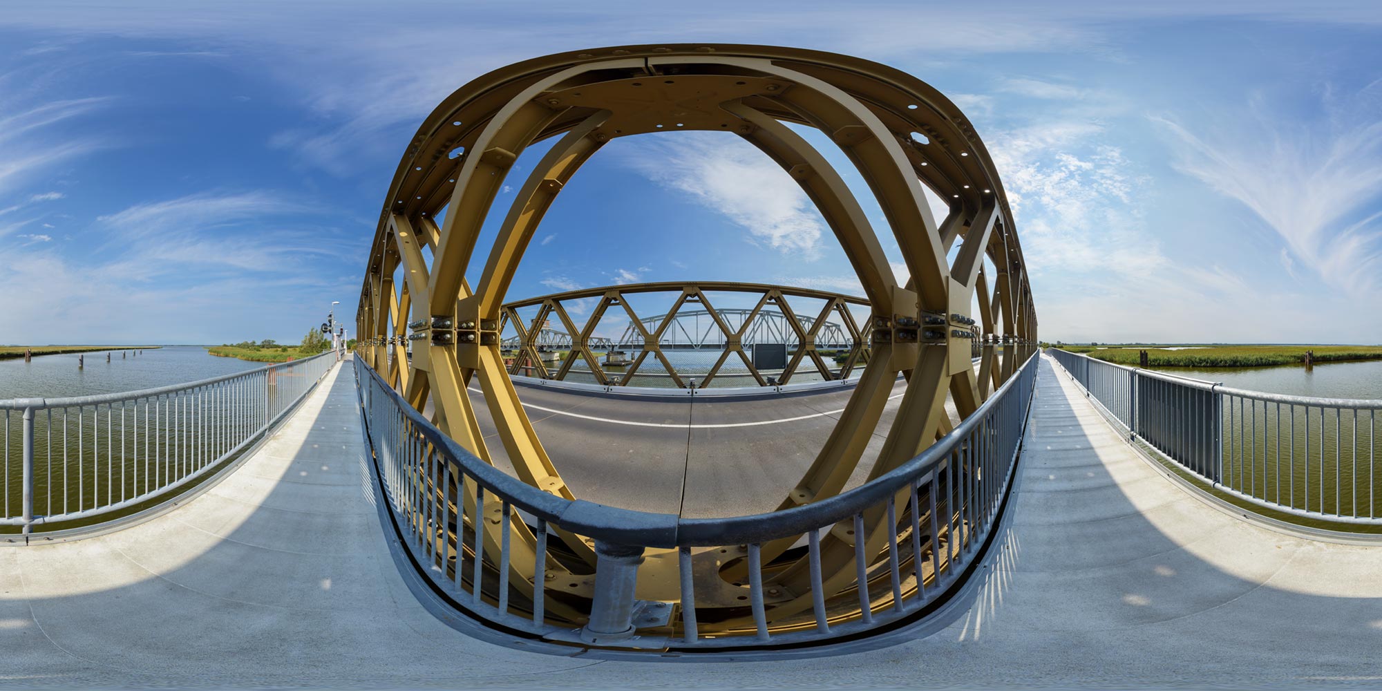 Panorama  Meiningenbrücke - Aussicht
