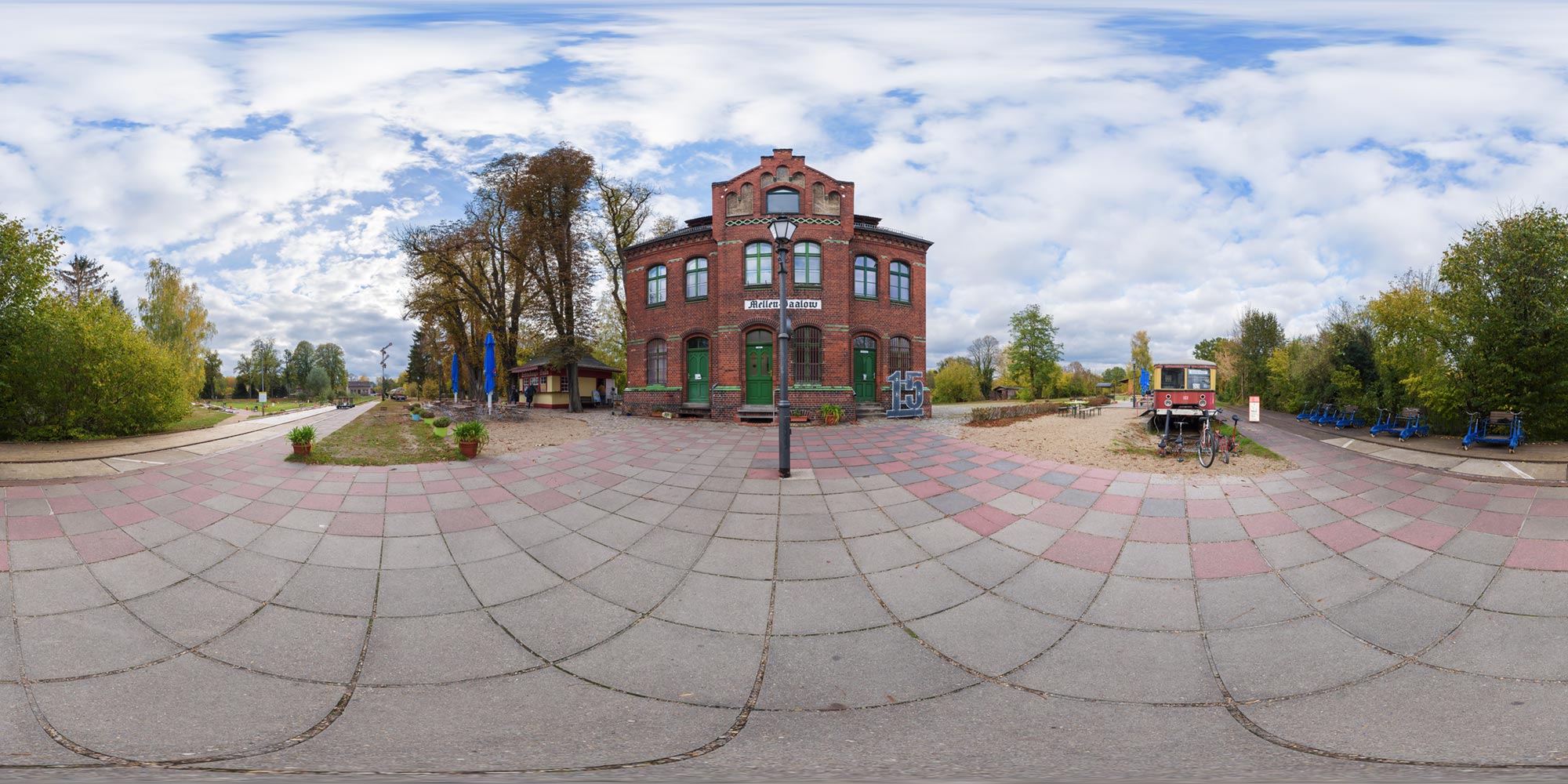 Panorama  Saalow - Bahnhof Mellensee-Saalow - 2018