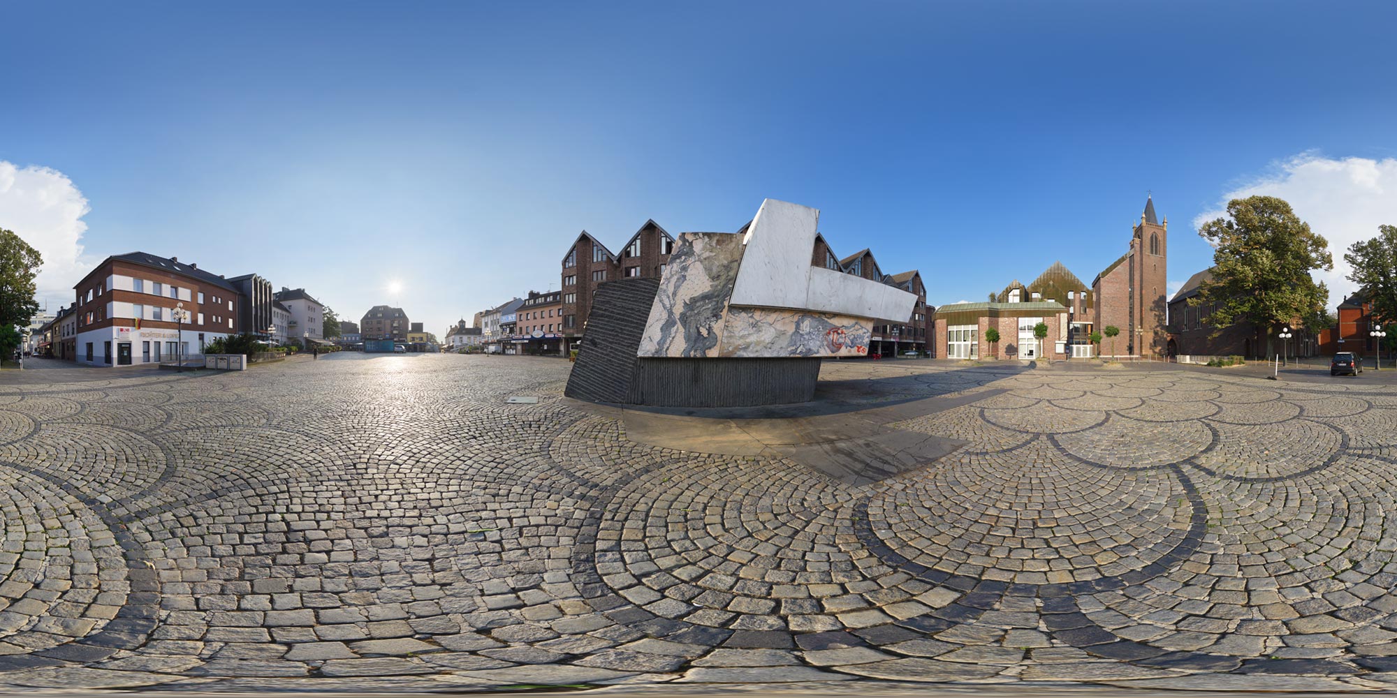 Panorama  Mönchengladbach - Alter Markt