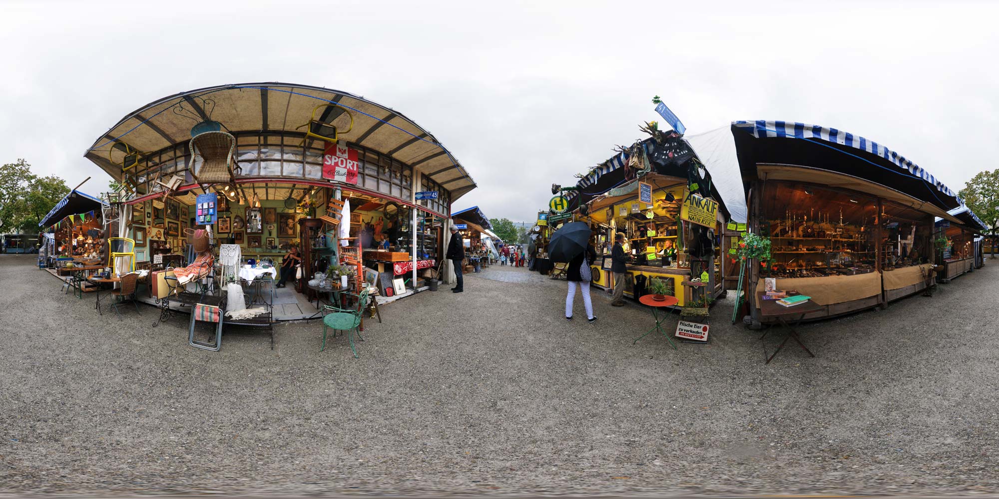Panorama  München - Maria-Hilf-Platz