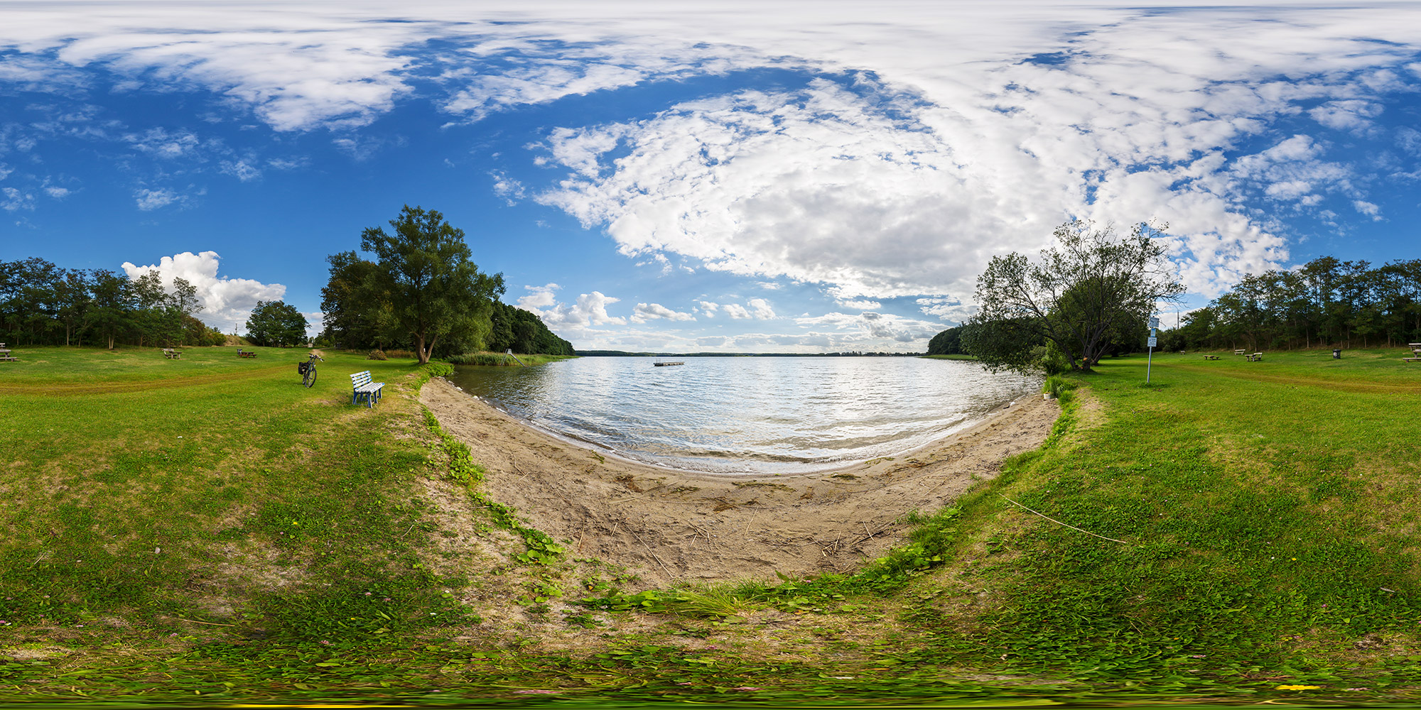 Panorama  Müritz Nationalpark - Käblickesee