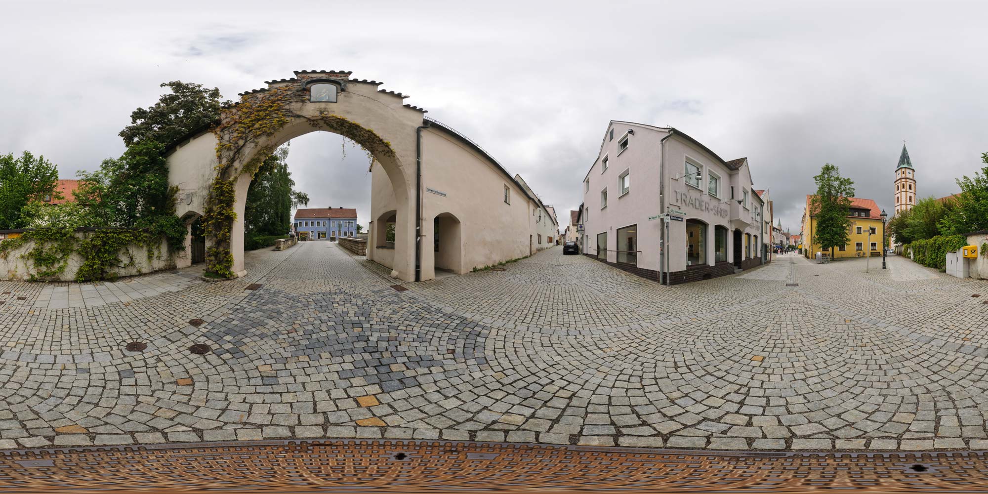 Panorama  Neumarkt in der Oberpfalz - Klostertor