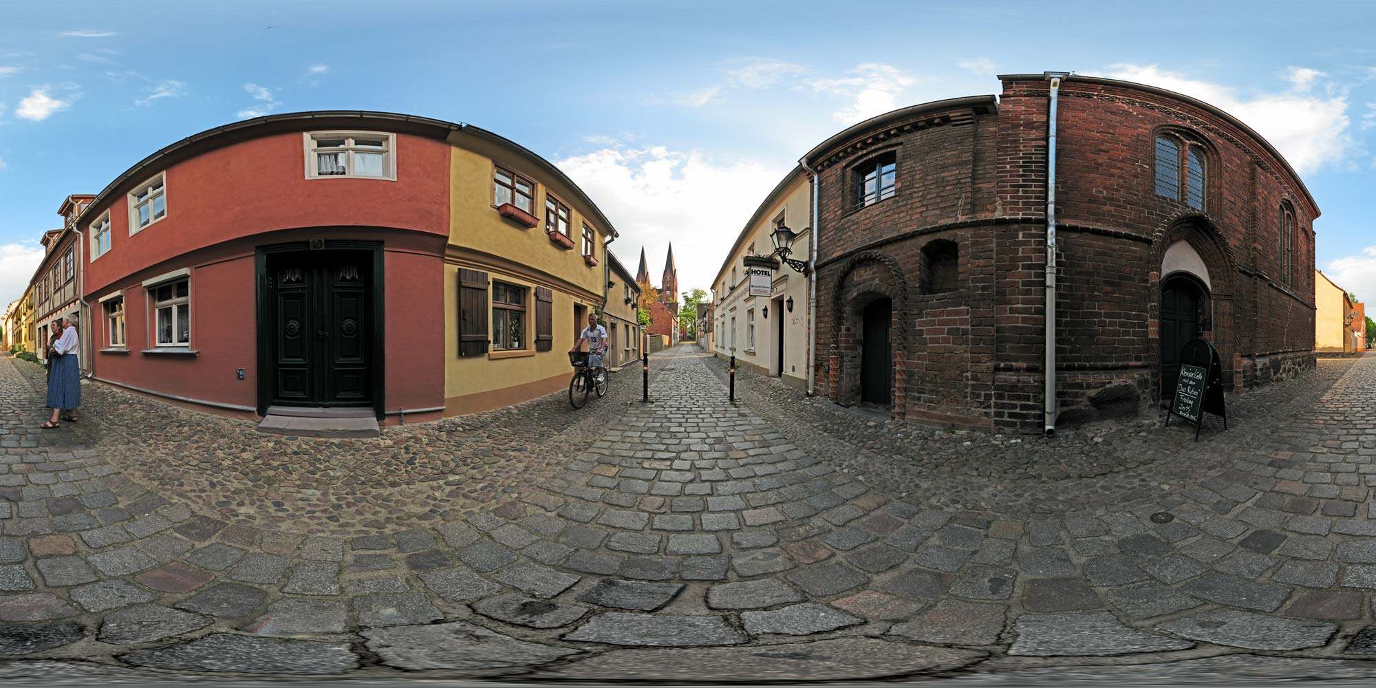 Panorama  Neuruppin - Siechenstraße - 2006