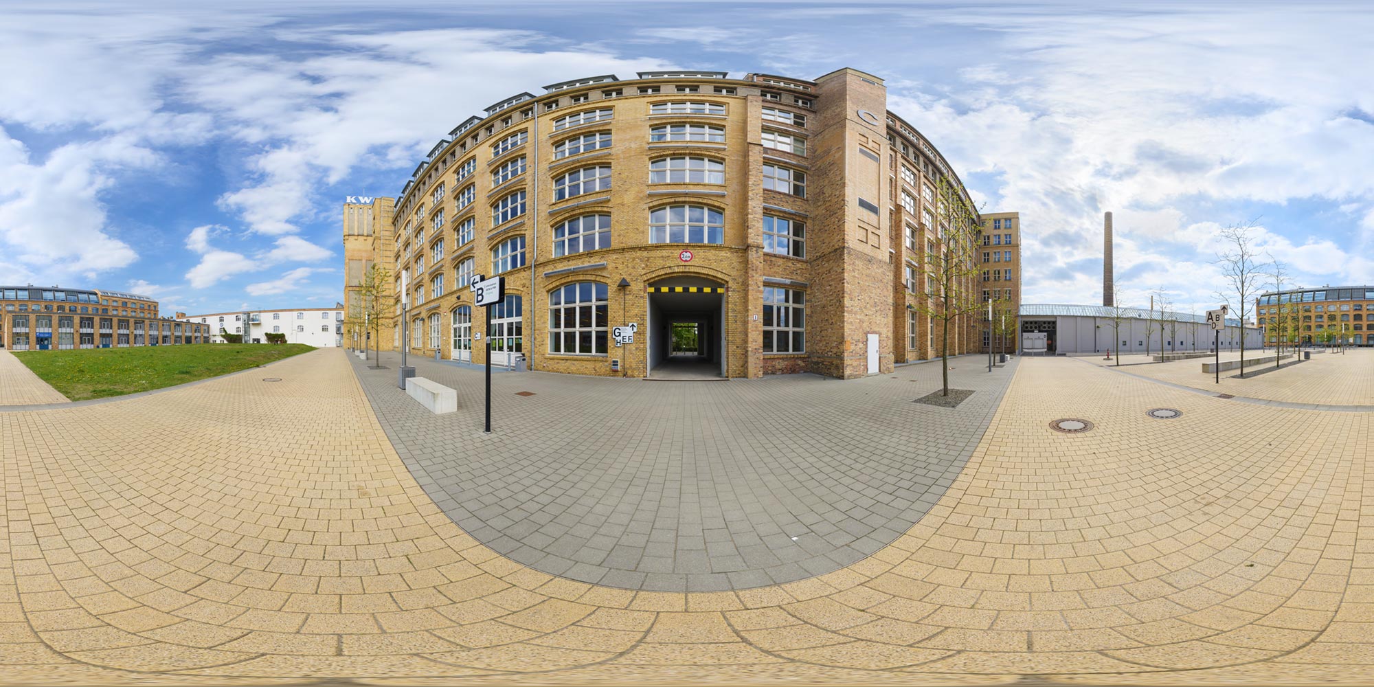 Panorama Berlin Campus Oberschöneweide - KWW-Haus