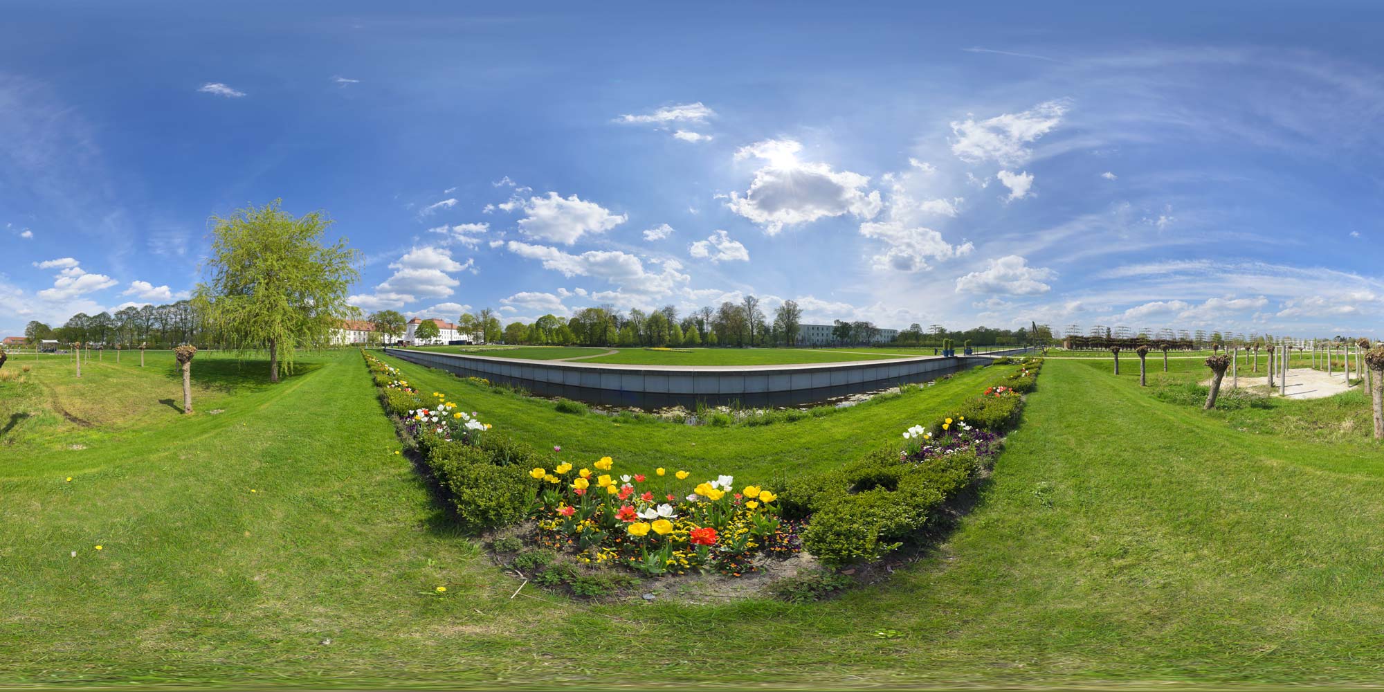 Panorama  Oranienburg - Schlosspark - Entspannung