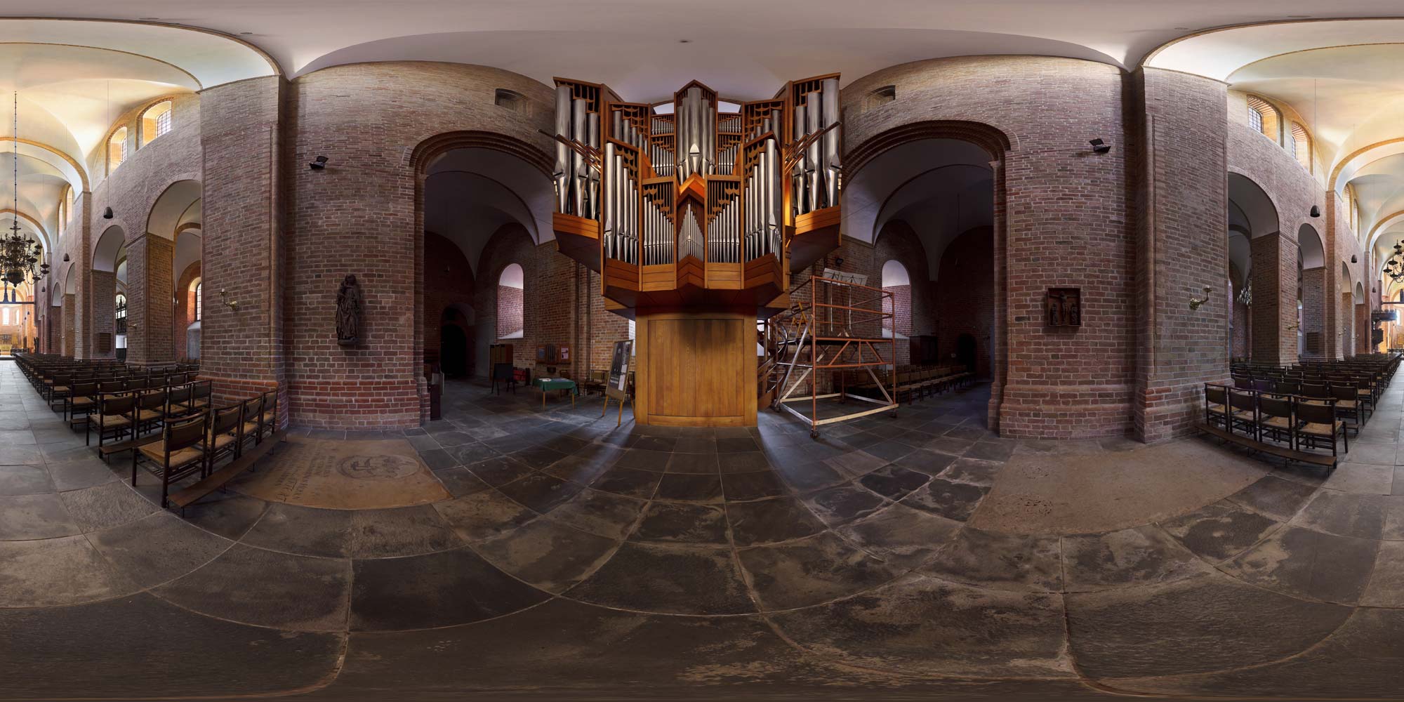 Panorama  Ratzeburg - Dom - Innen