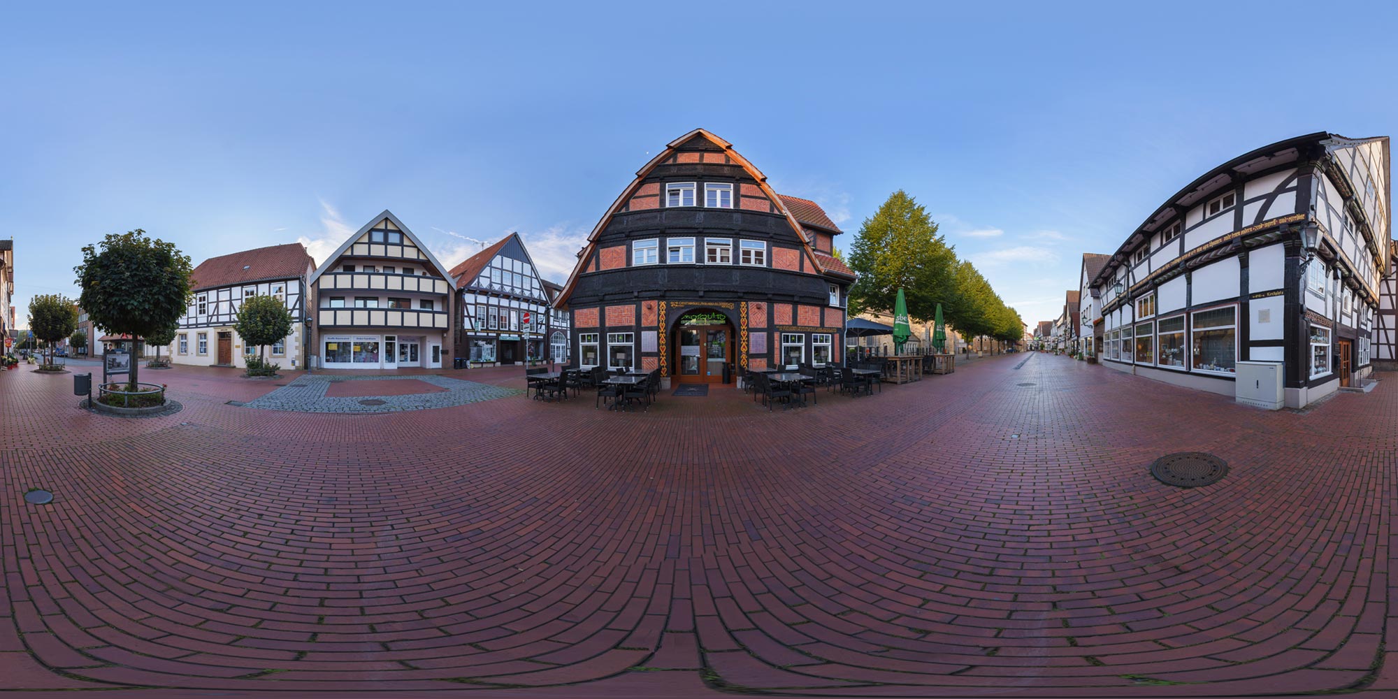Panorama  Rinteln - Brennerstraße